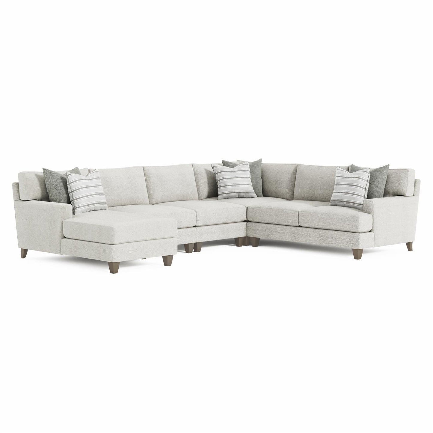 Bernhardt Mila Fabric Sectional — K1981