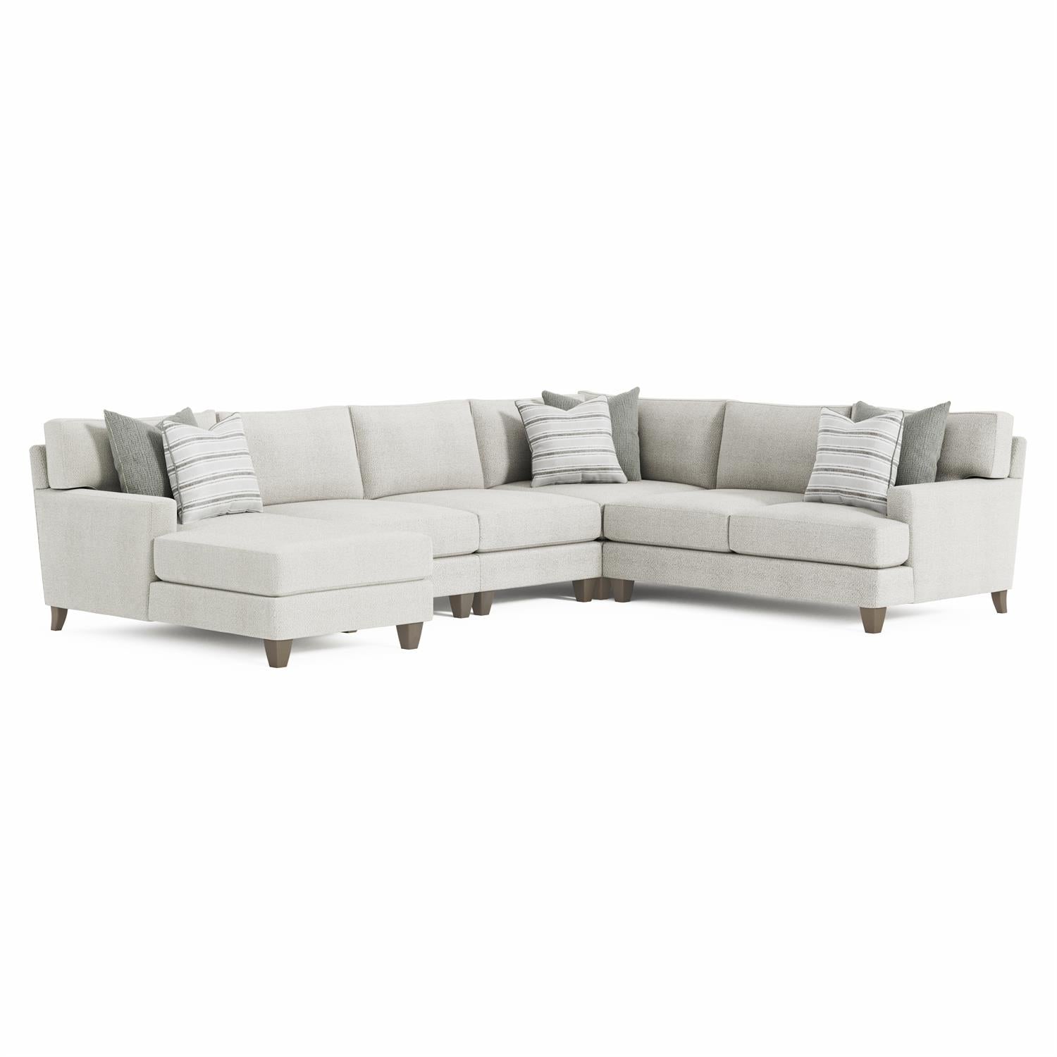 Bernhardt Mila Fabric Sectional — K1981