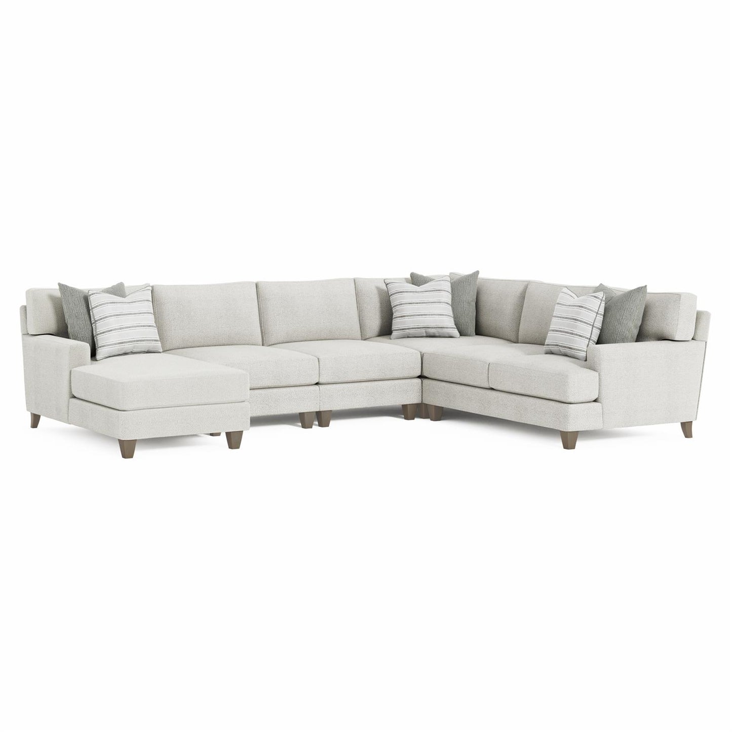 Bernhardt Mila Fabric Sectional — K1981