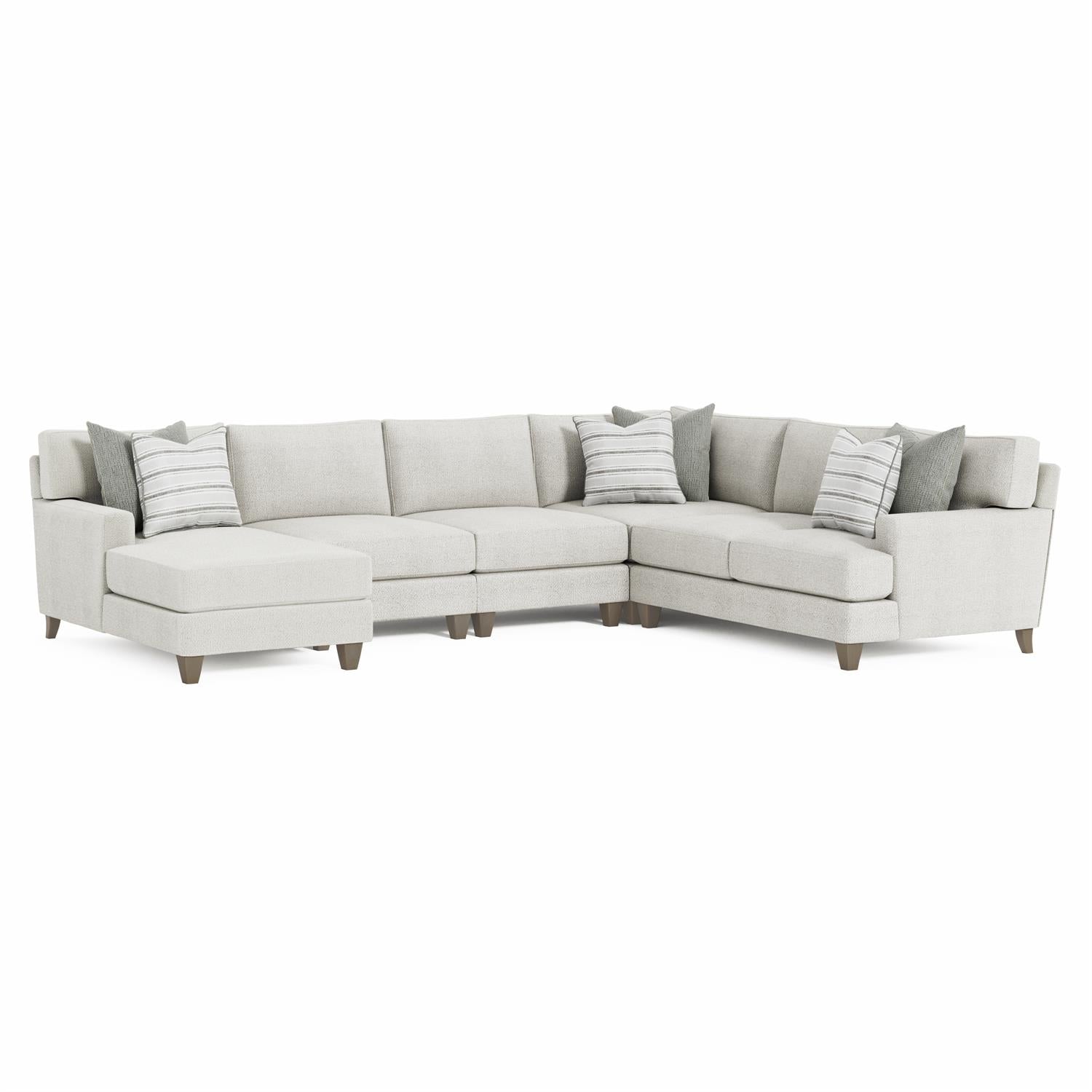 Bernhardt Mila Fabric Sectional — K1981
