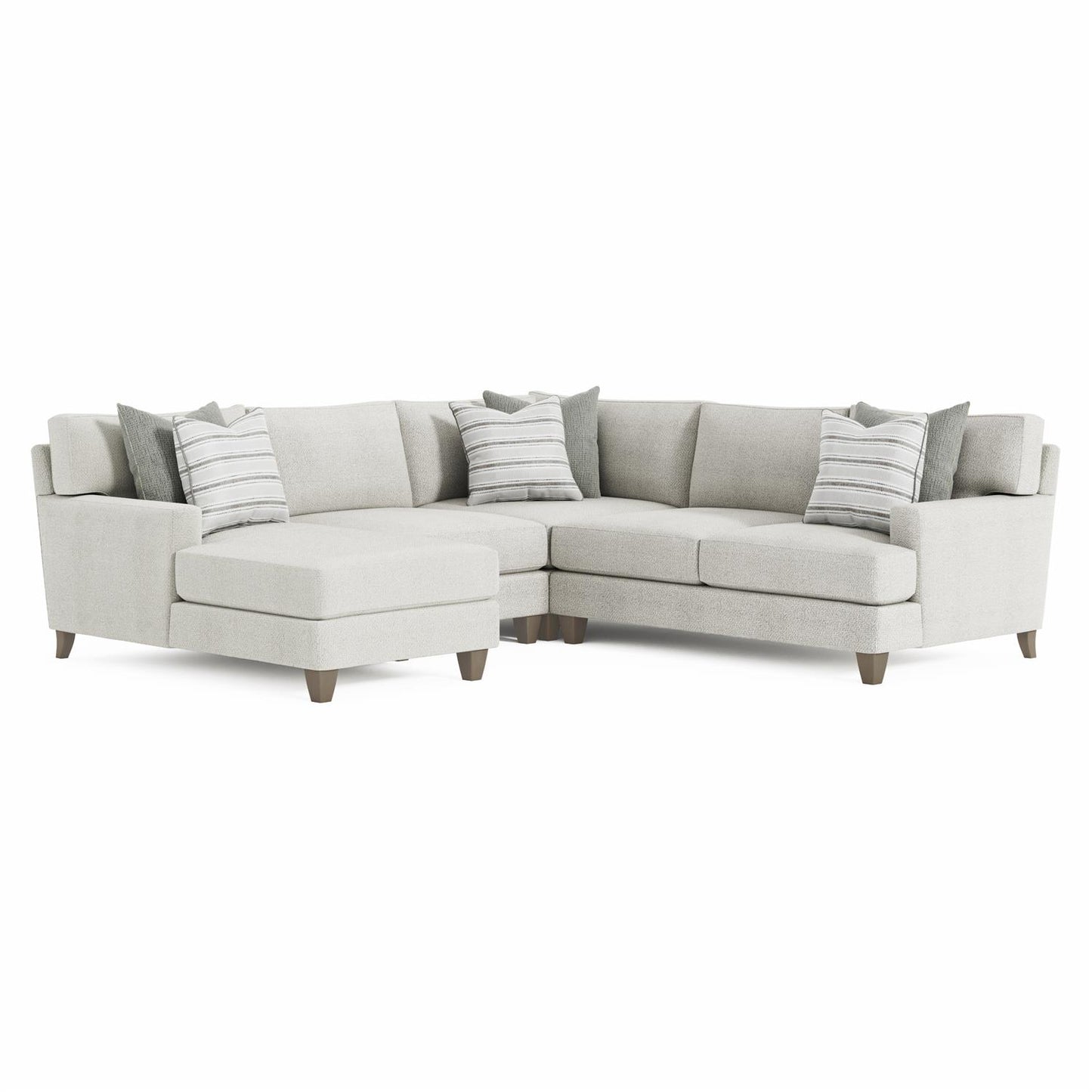 Bernhardt Mila Fabric Sectional — K1982