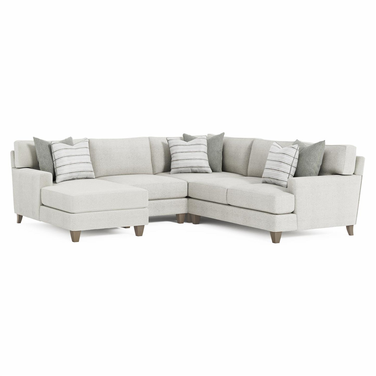 Bernhardt Mila Fabric Sectional — K1982