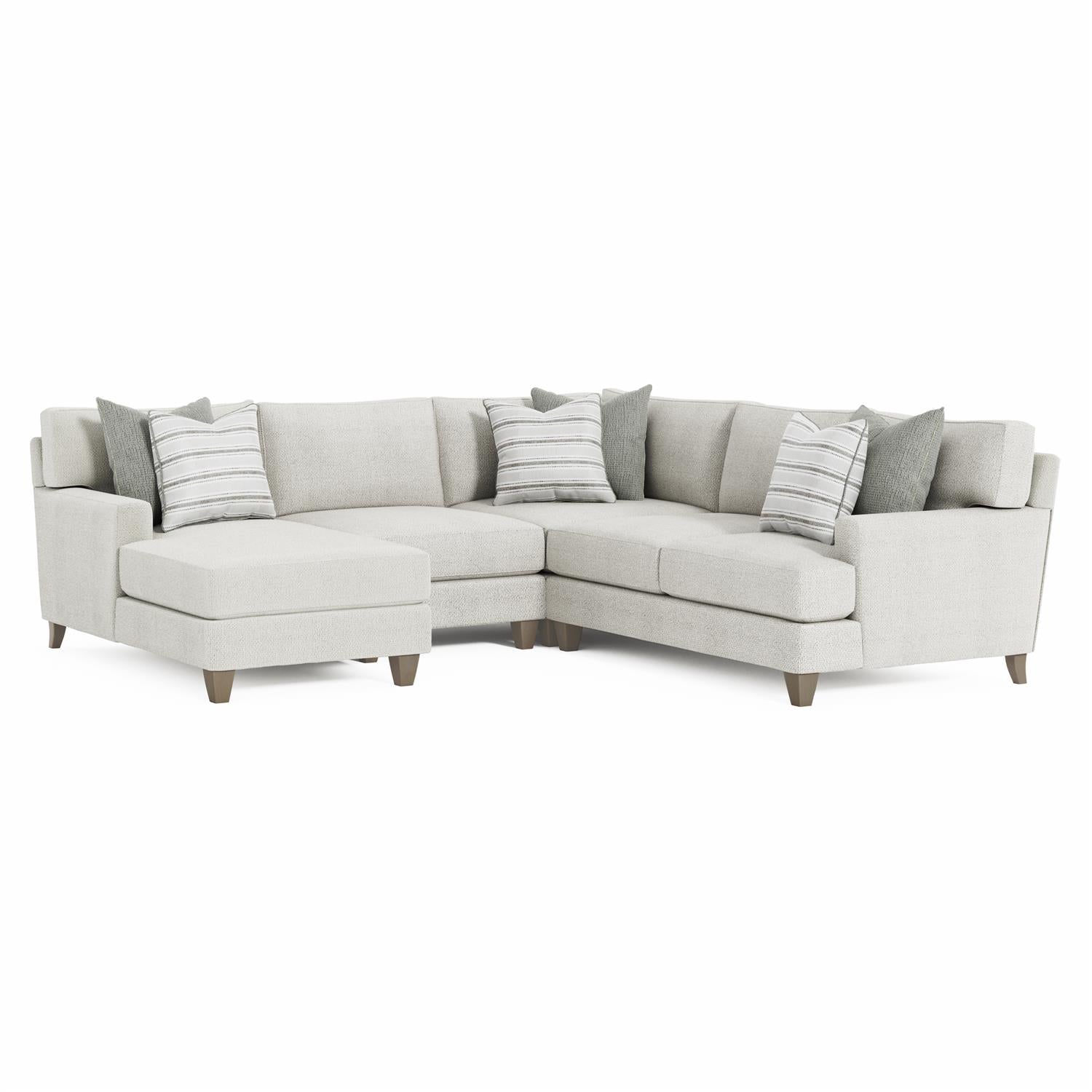 Bernhardt Mila Fabric Sectional — K1982