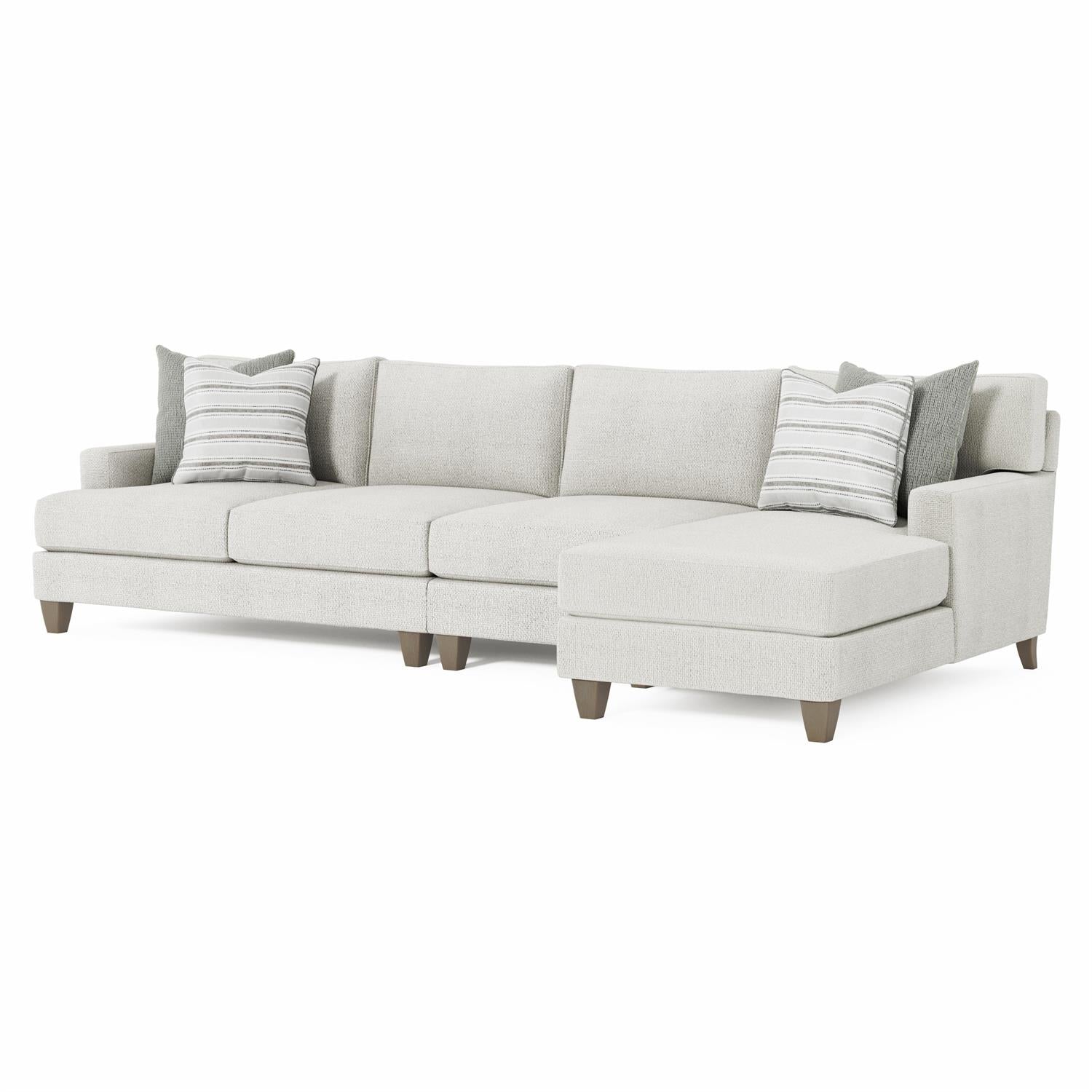 Bernhardt Mila Fabric Sectional — K1985