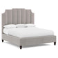 Bernhardt Bayonne Fabric Panel Bed Queen — K2022