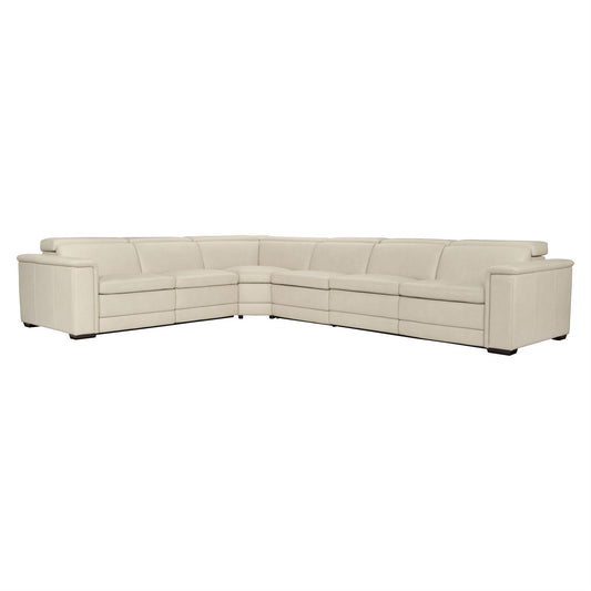 Bernhardt Lioni Leather Power Motion Sectional — K2026