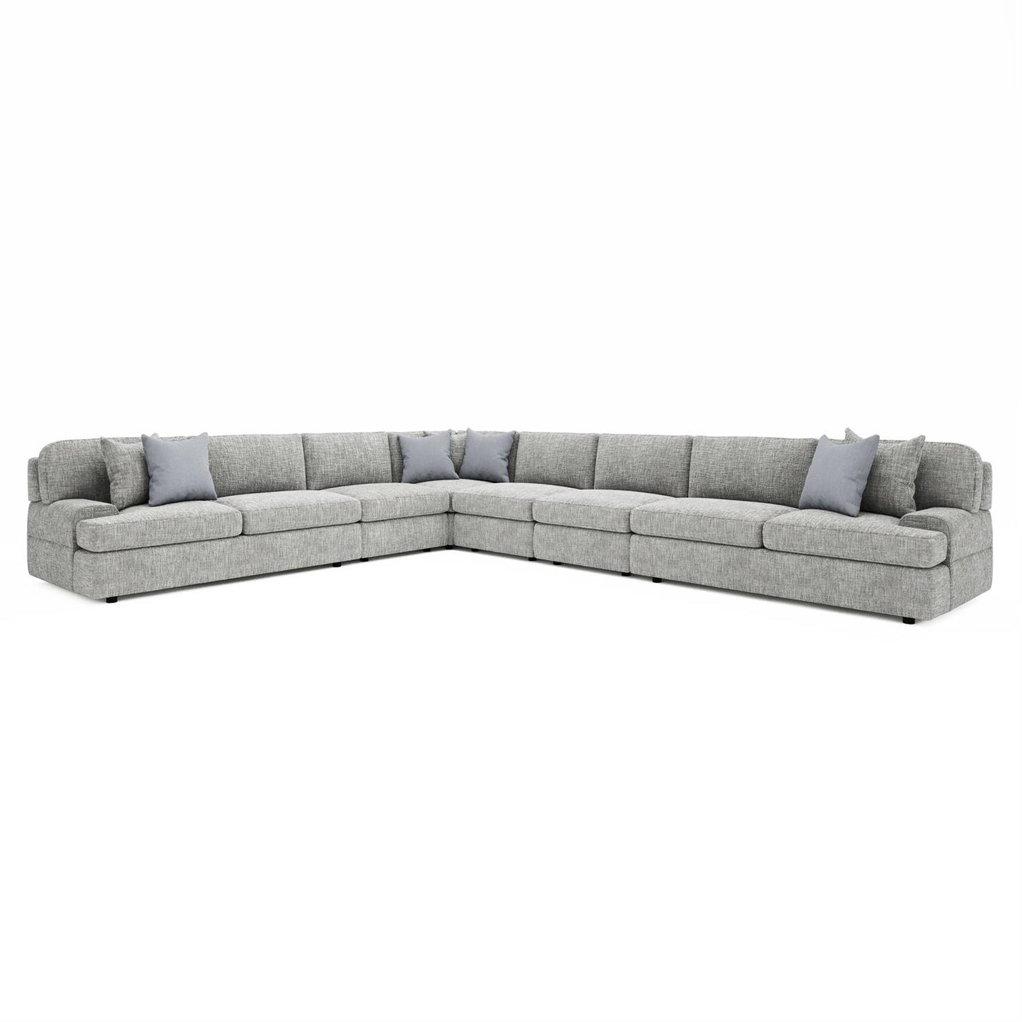 Bernhardt Serena Fabric Sectional — K2027