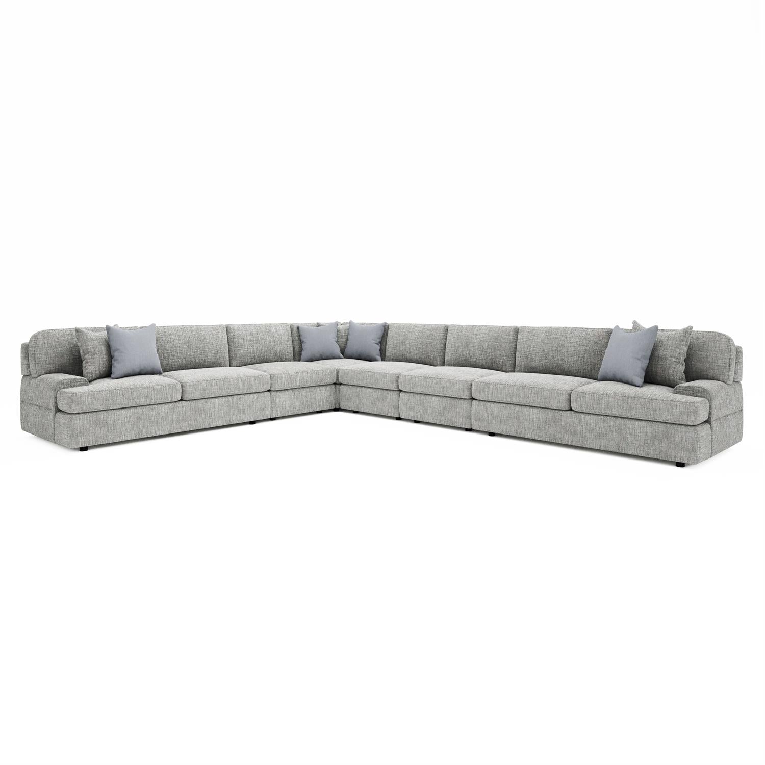Bernhardt Serena Fabric Sectional — K2027