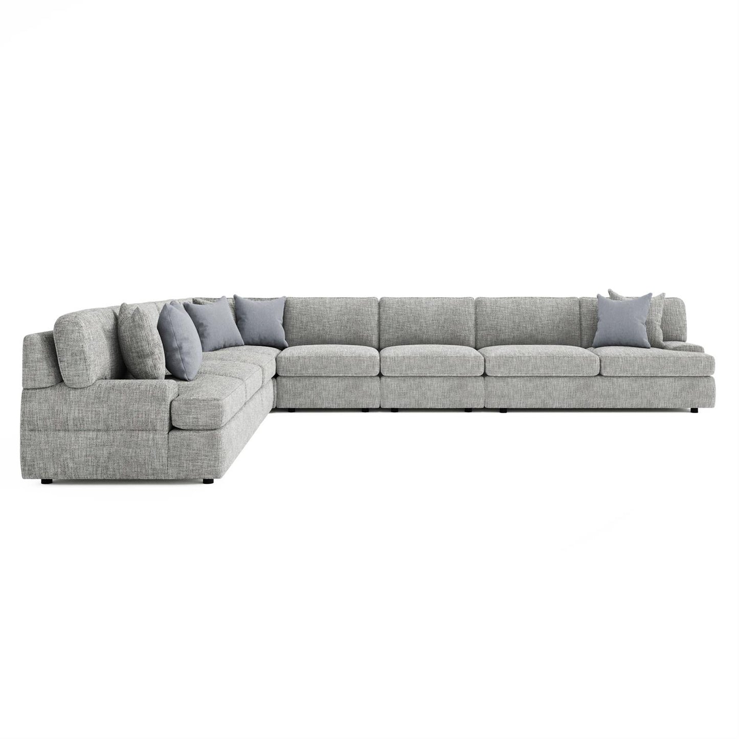 Bernhardt Serena Fabric Sectional — K2027