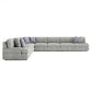 Bernhardt Serena Fabric Sectional — K2027