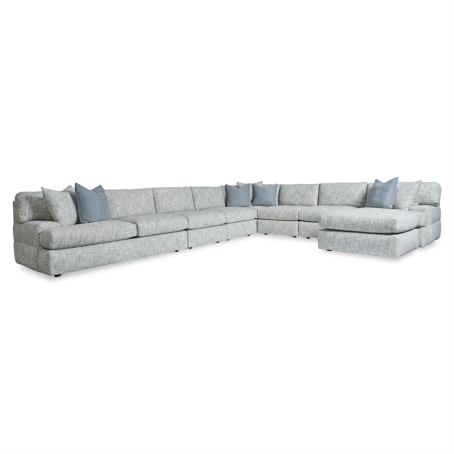 Bernhardt Serena Fabric Sectional — K2028