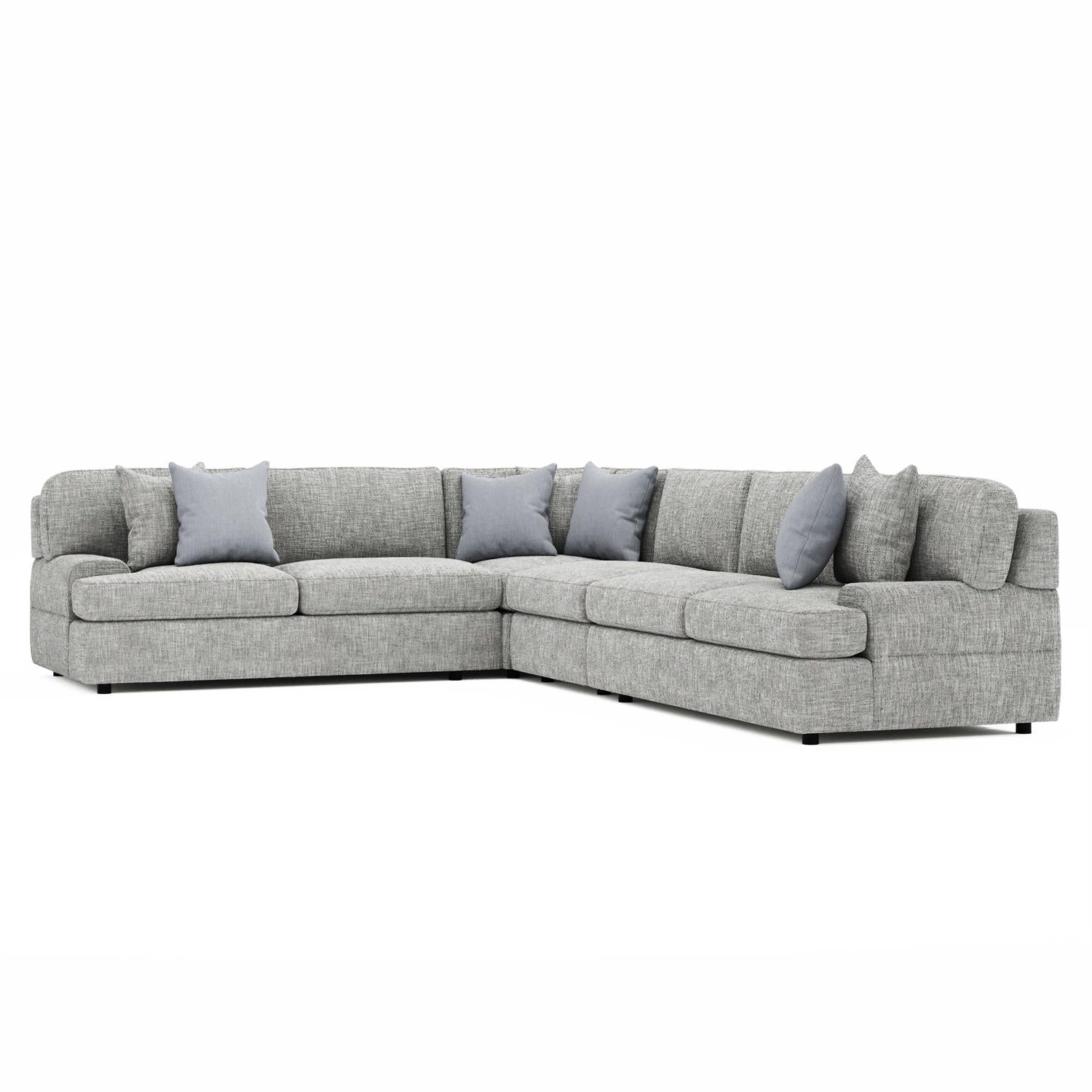 Bernhardt Serena Fabric Sectional — K2029