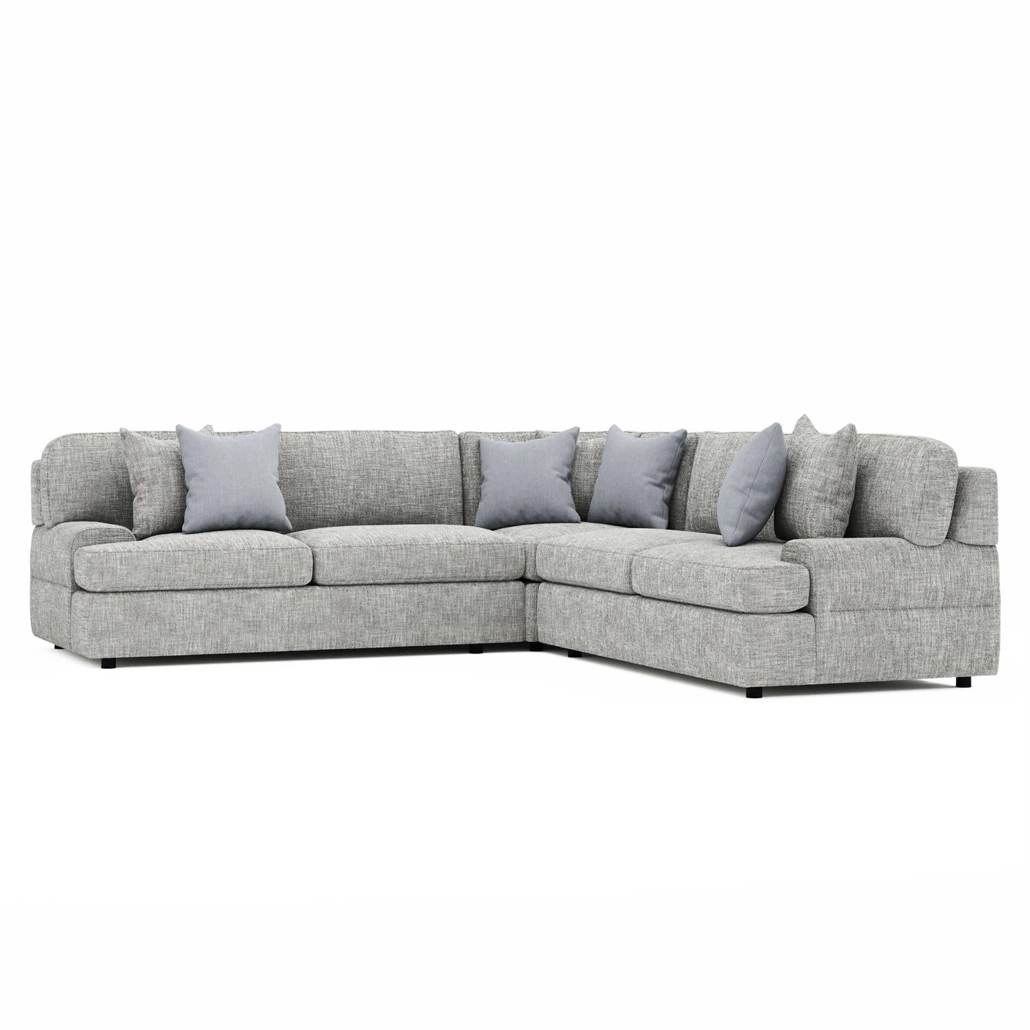 Bernhardt Serena Fabric Sectional — K2041