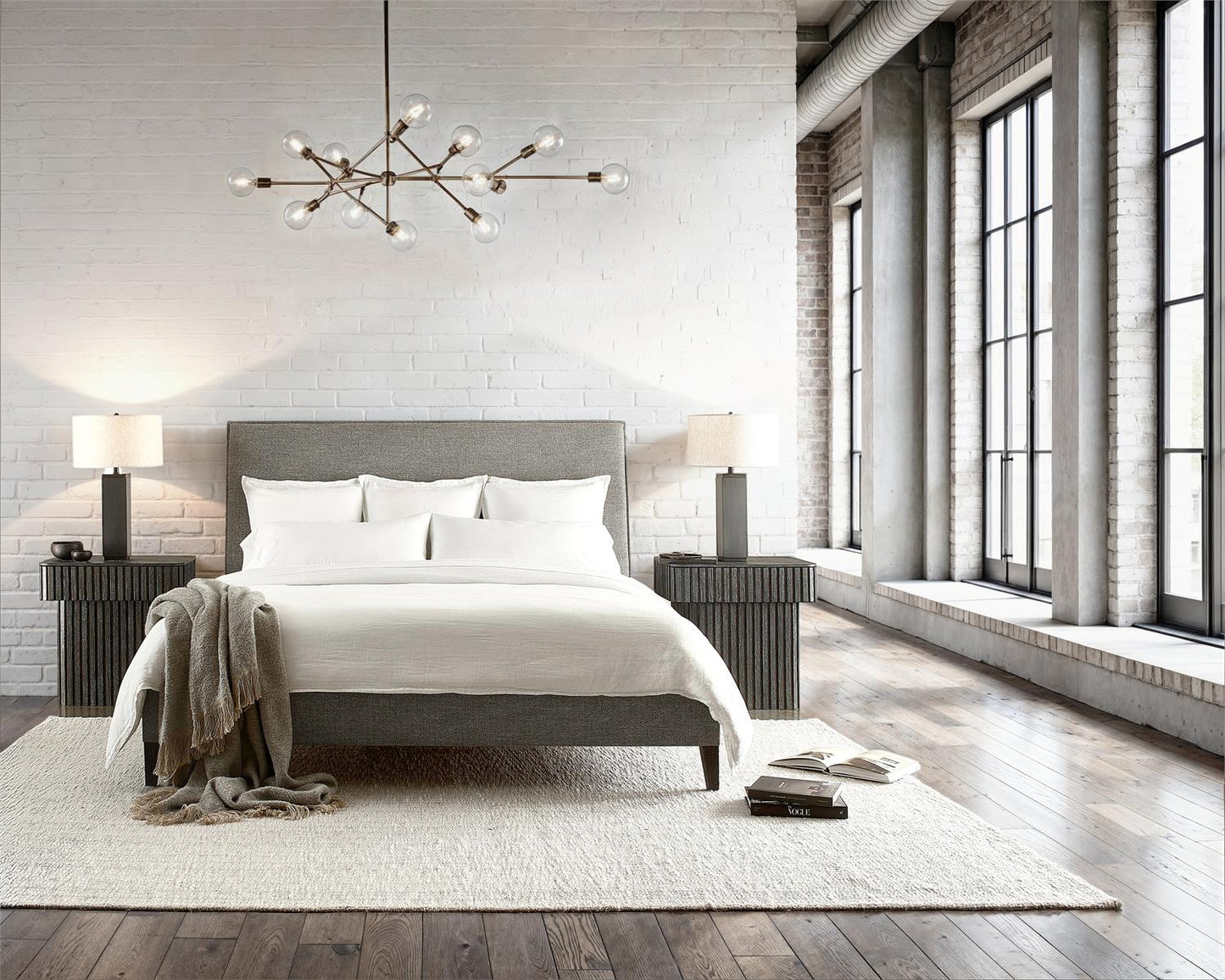Bernhardt Menton Panel Bed King — K2052