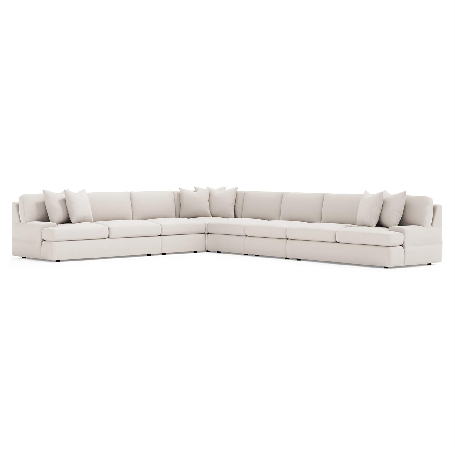 Bernhardt Serena Fabric Sectional — K2063