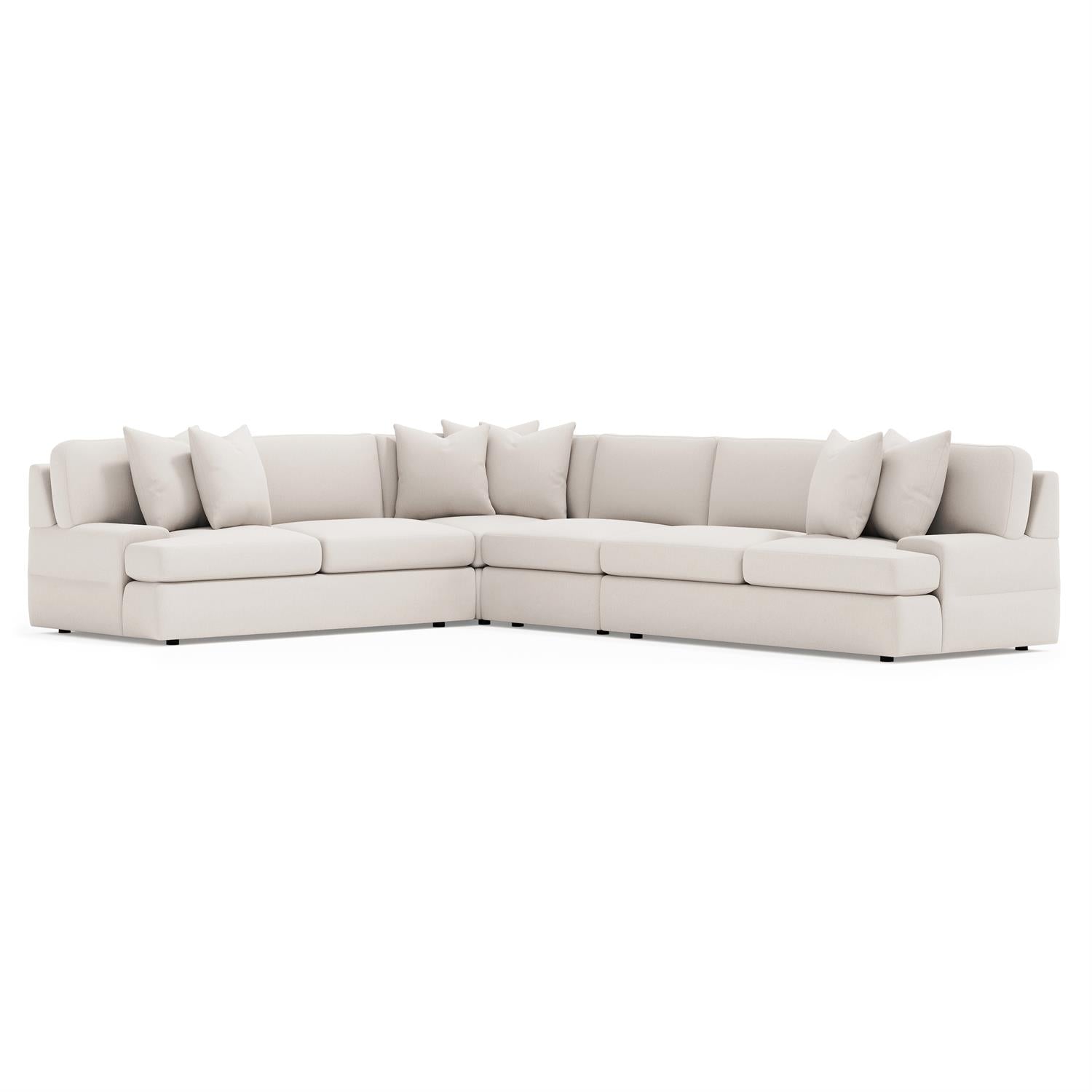 Bernhardt Serena Fabric Sectional — K2064