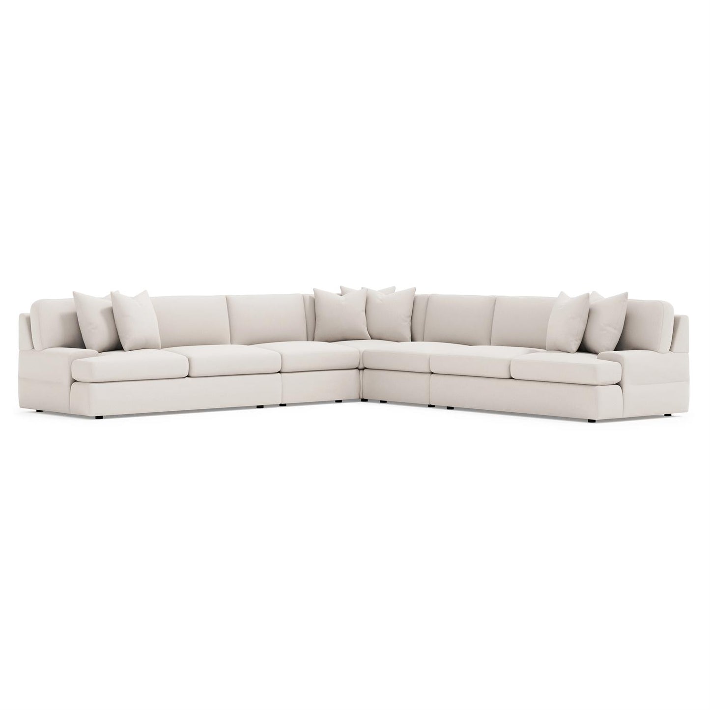 Bernhardt Serena Fabric Sectional — K2065