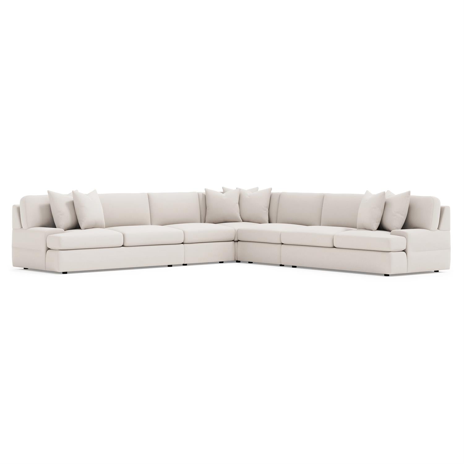Bernhardt Serena Fabric Sectional — K2065