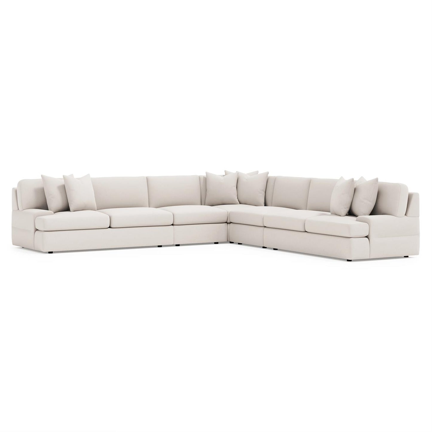 Bernhardt Serena Fabric Sectional — K2065