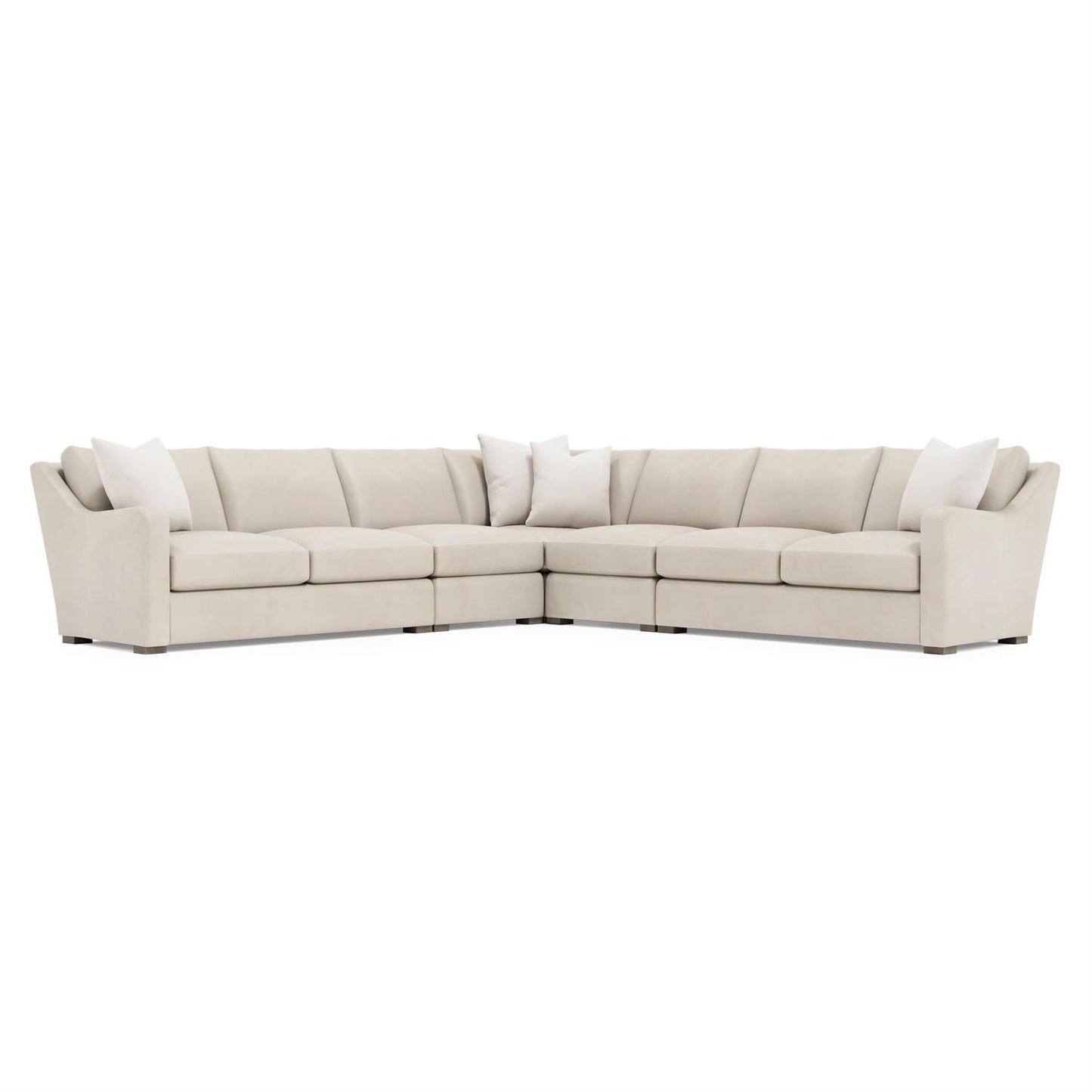 Bernhardt Ventura Leather Sectional — K2067