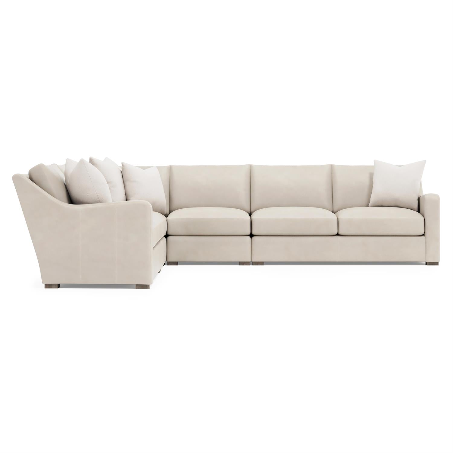 Bernhardt Ventura Leather Sectional — K2067