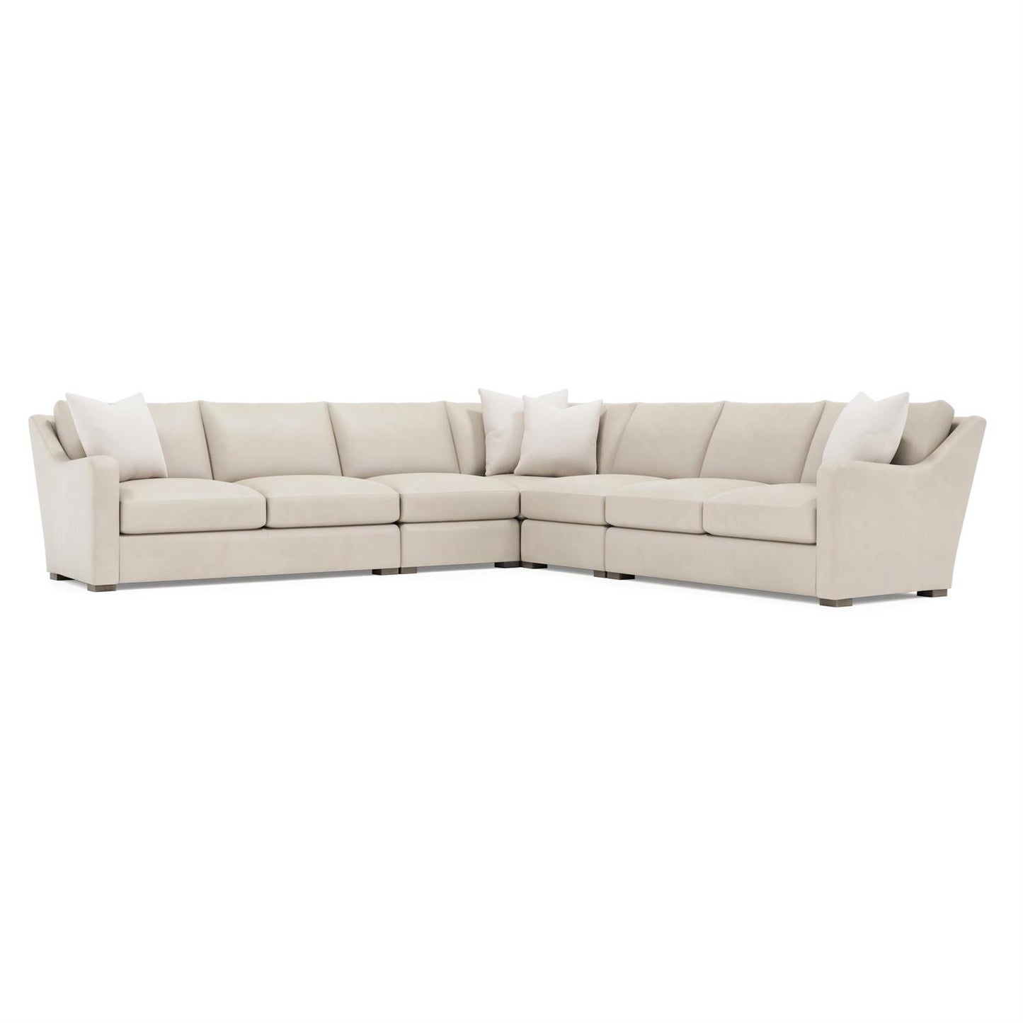 Bernhardt Ventura Leather Sectional — K2067