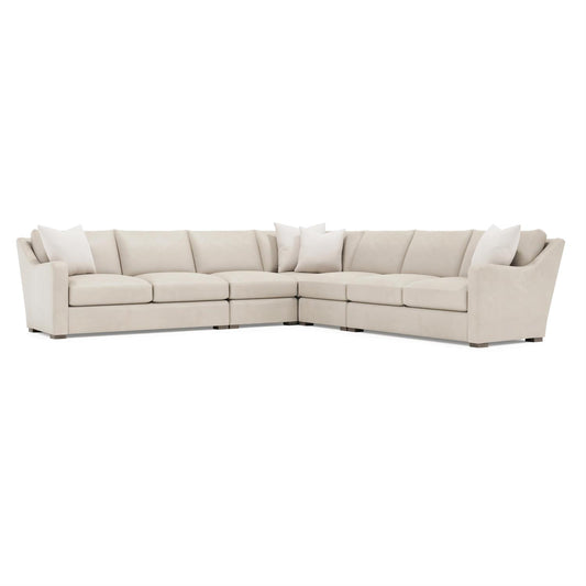 Bernhardt Ventura Leather Sectional — K2067