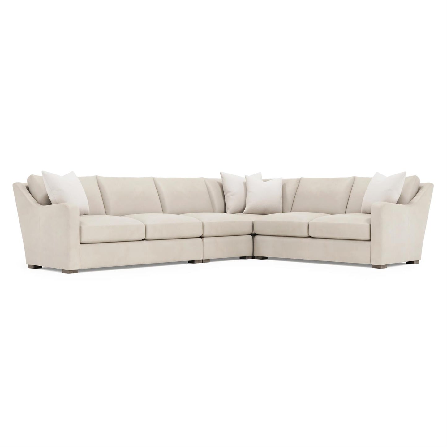 Bernhardt Ventura Leather Sectional — K2068