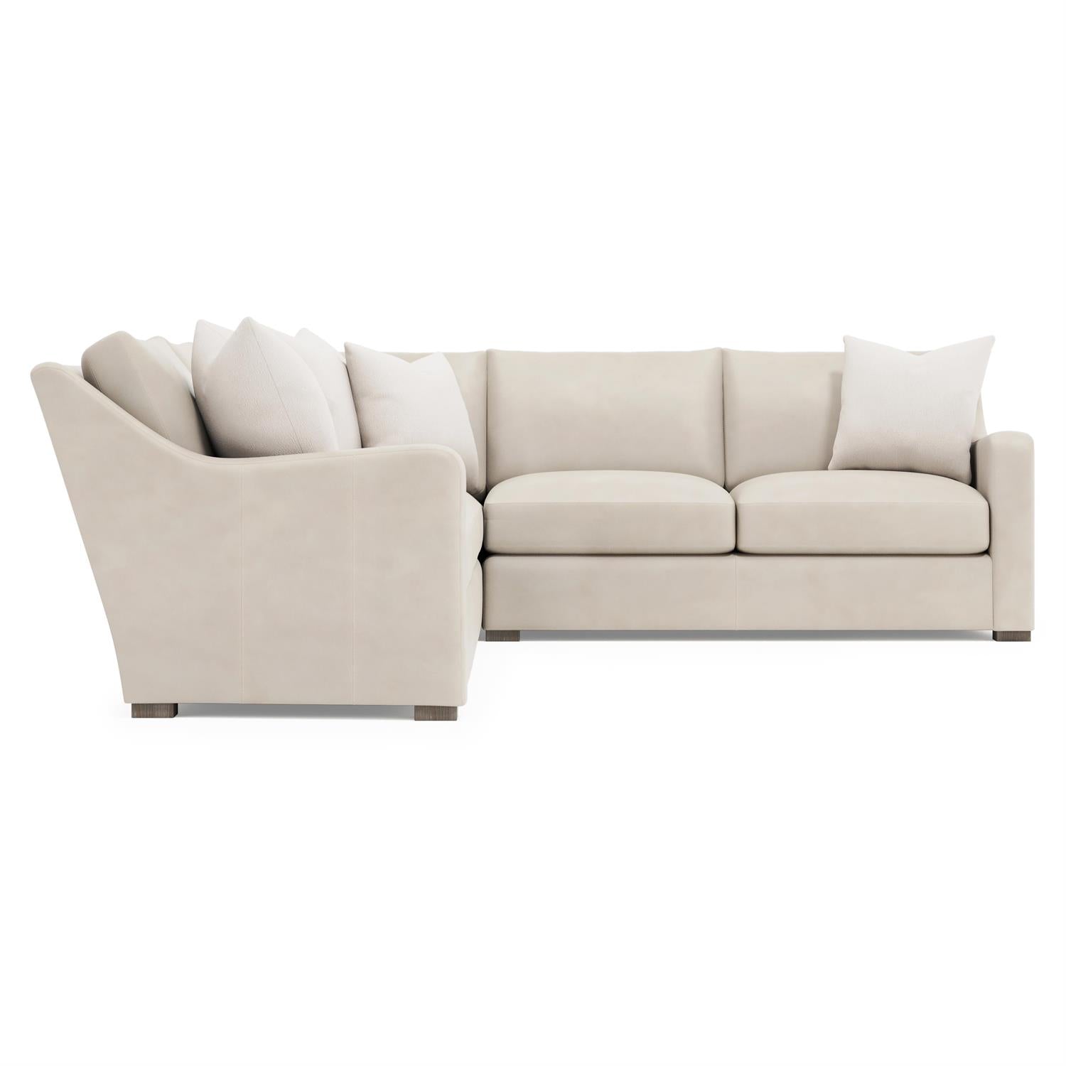 Bernhardt Ventura Leather Sectional — K2068