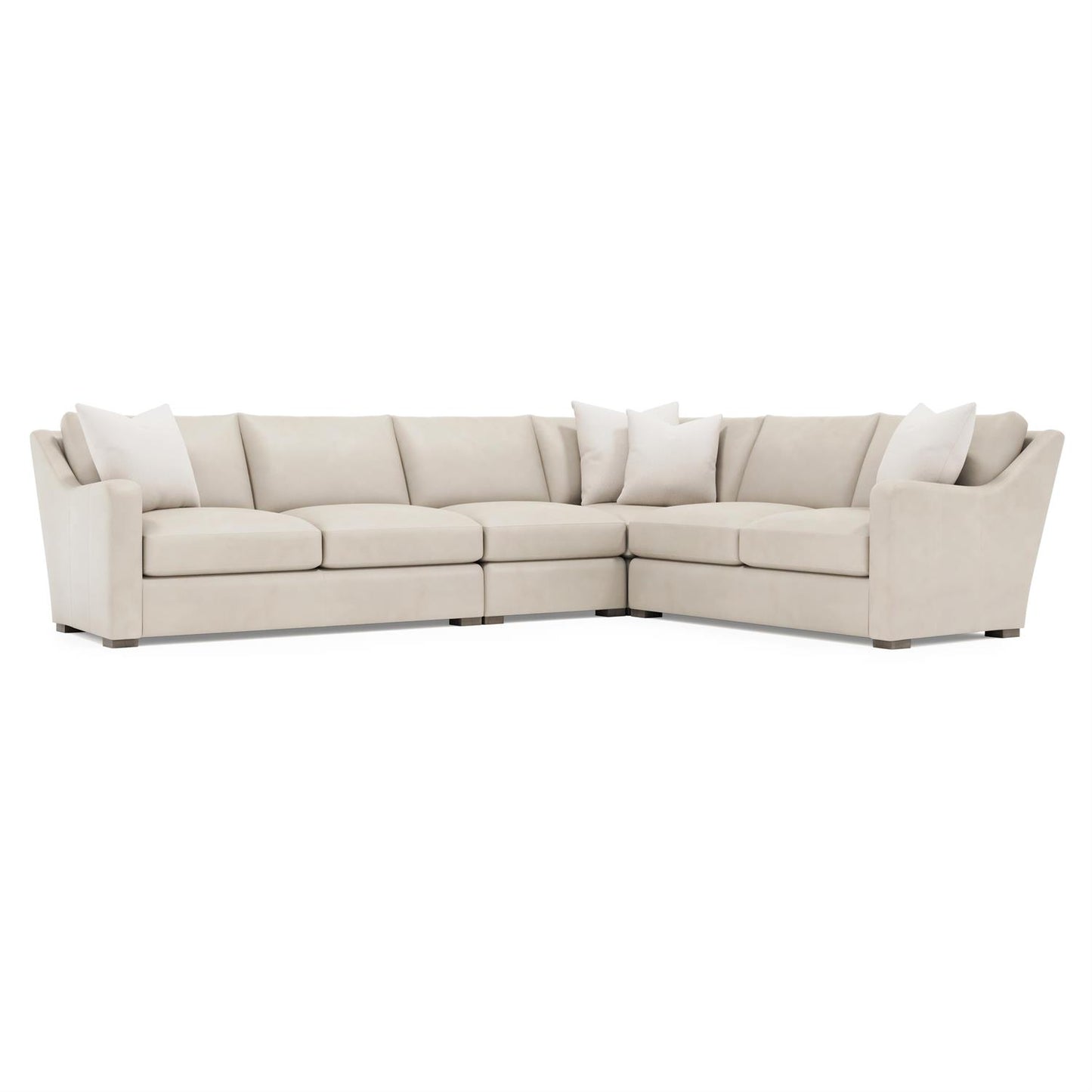 Bernhardt Ventura Leather Sectional — K2068