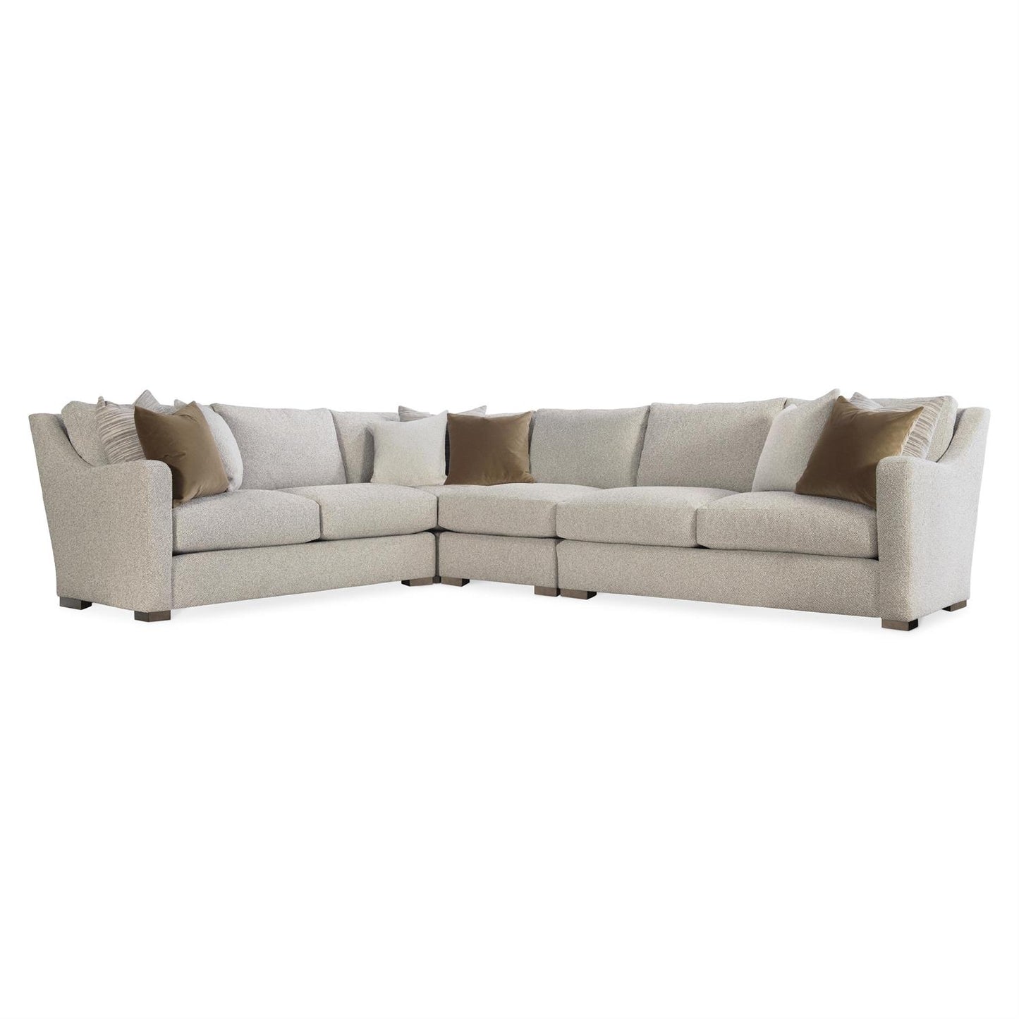 Bernhardt Ventura Fabric Sectional — K2077