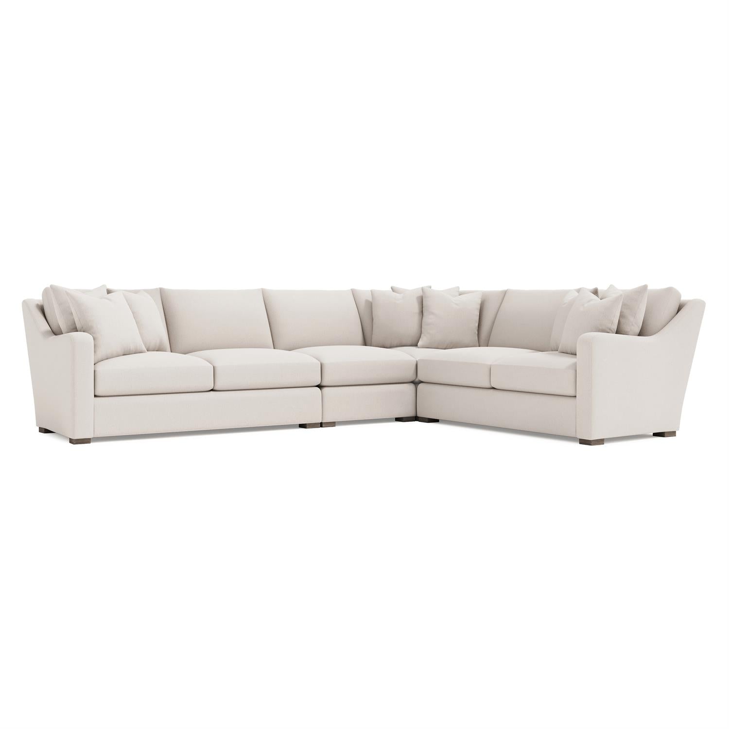 Bernhardt Ventura Fabric Sectional — K2078