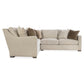 Bernhardt Ventura Fabric Sectional — K2079