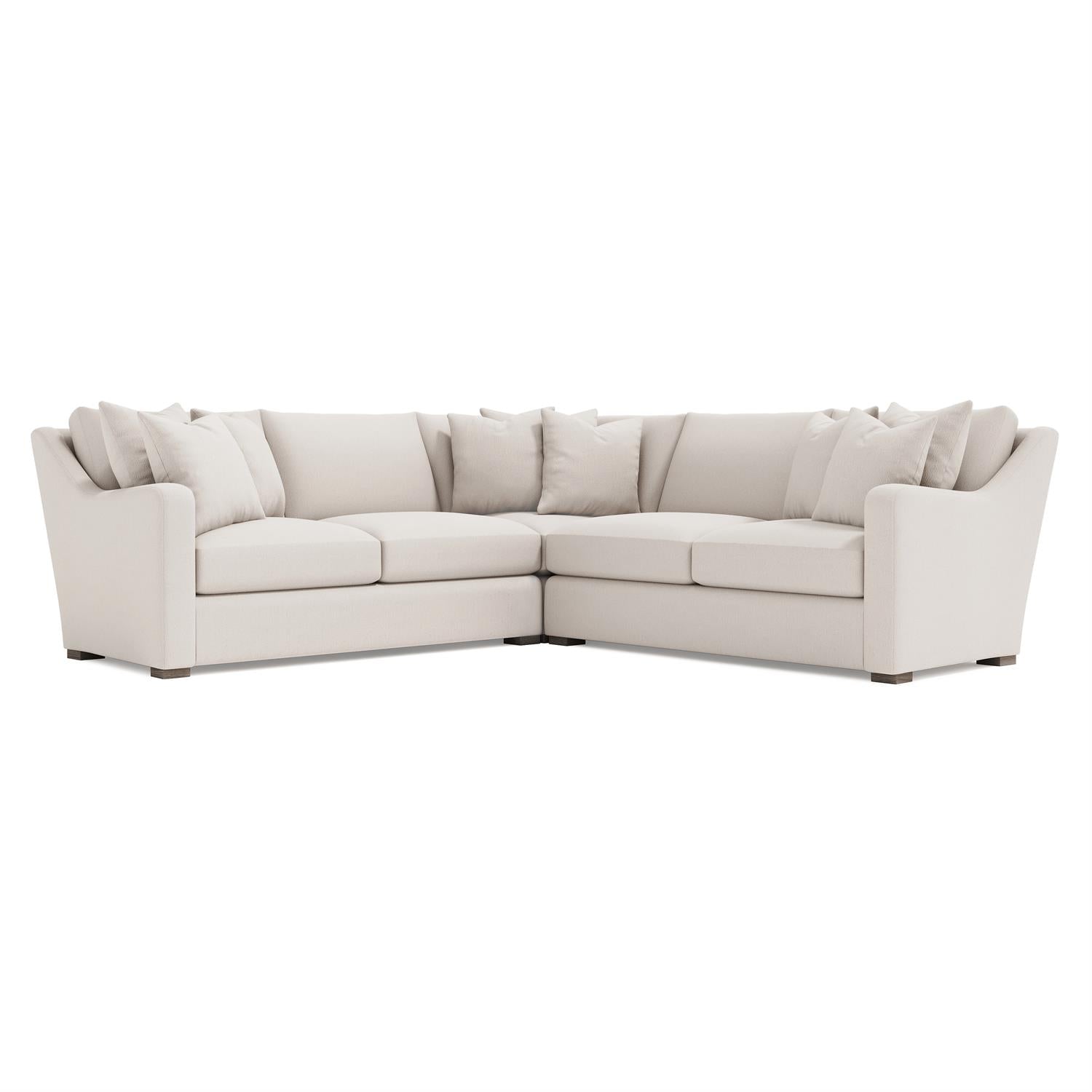 Bernhardt Ventura Fabric Sectional — K2080