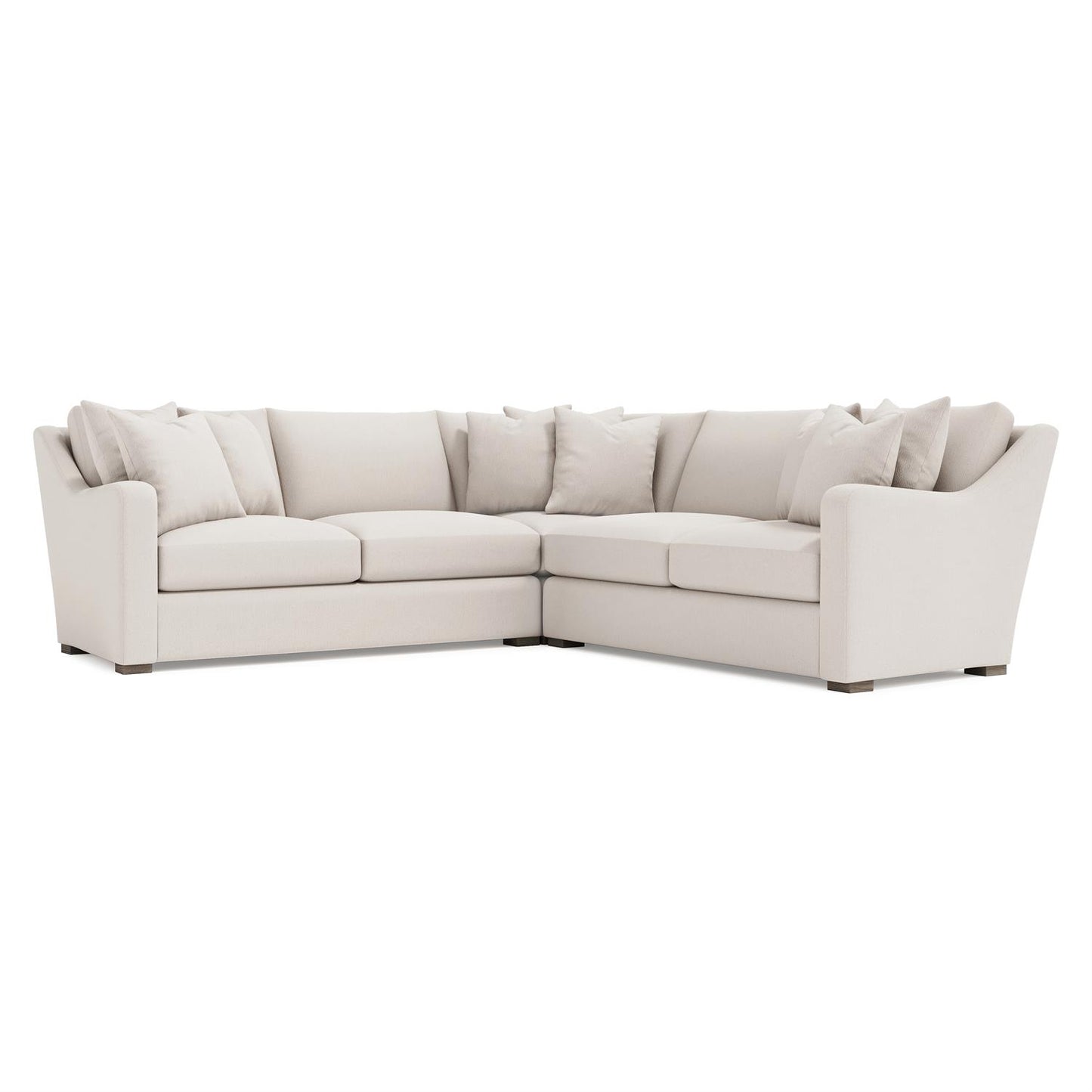 Bernhardt Ventura Fabric Sectional — K2080