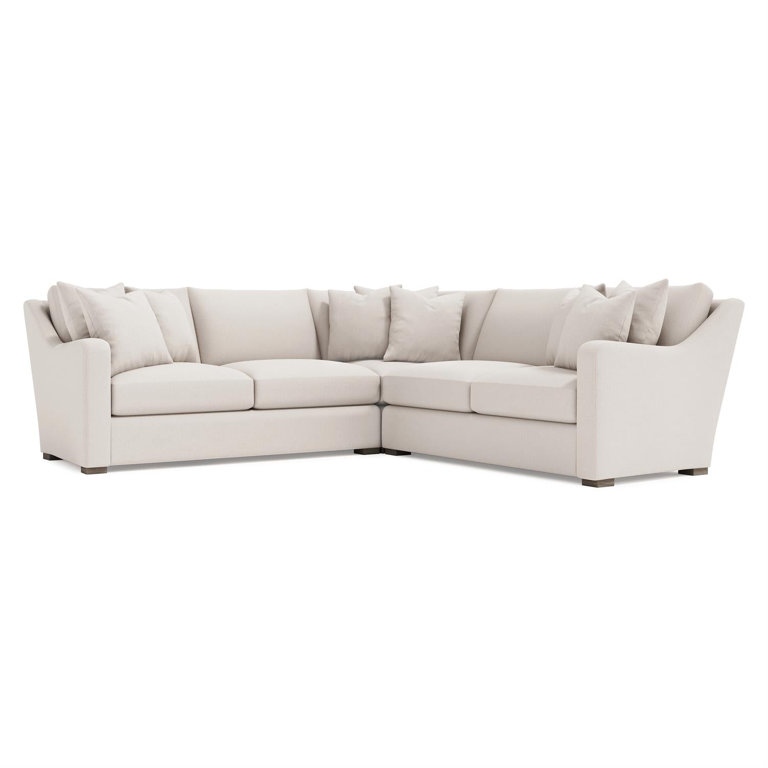 Bernhardt Ventura Fabric Sectional — K2080