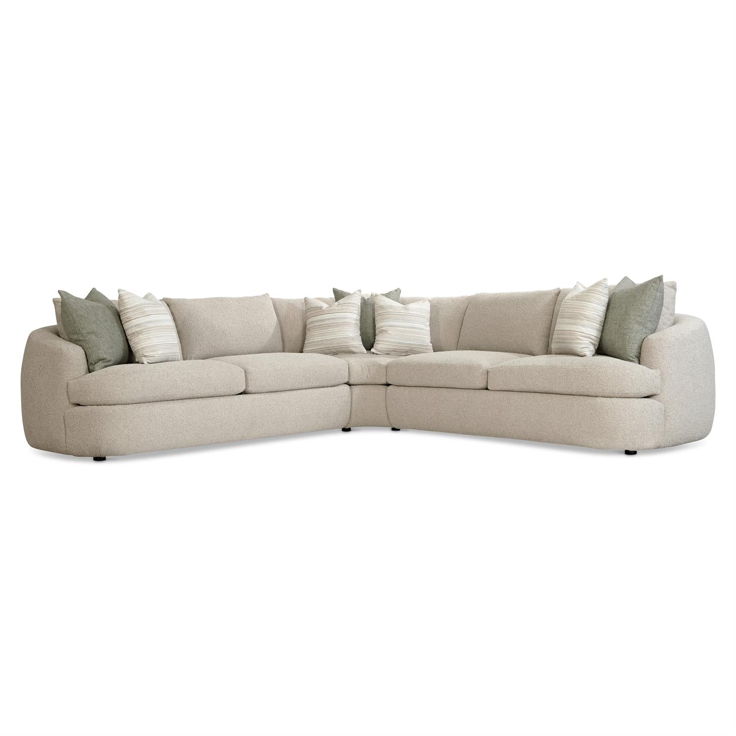 Bernhardt Jules Fabric Sectional — K2082