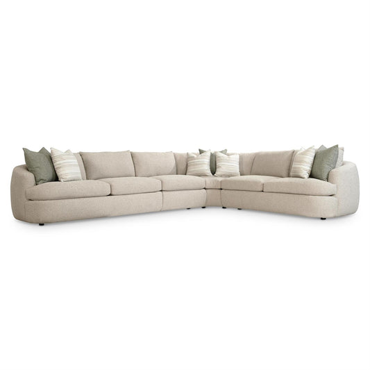 Bernhardt Jules Fabric Sectional — K2086