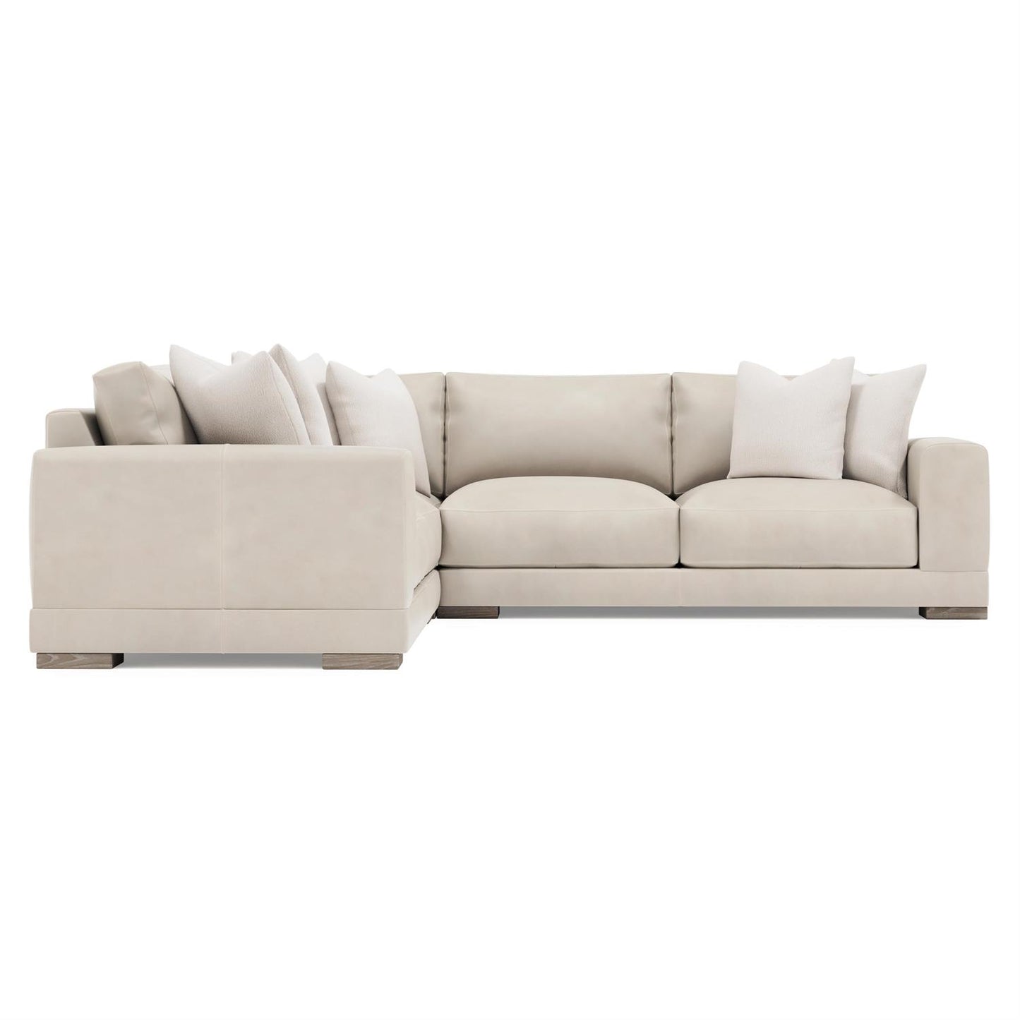 Bernhardt Lars Leather Sectional — K2089