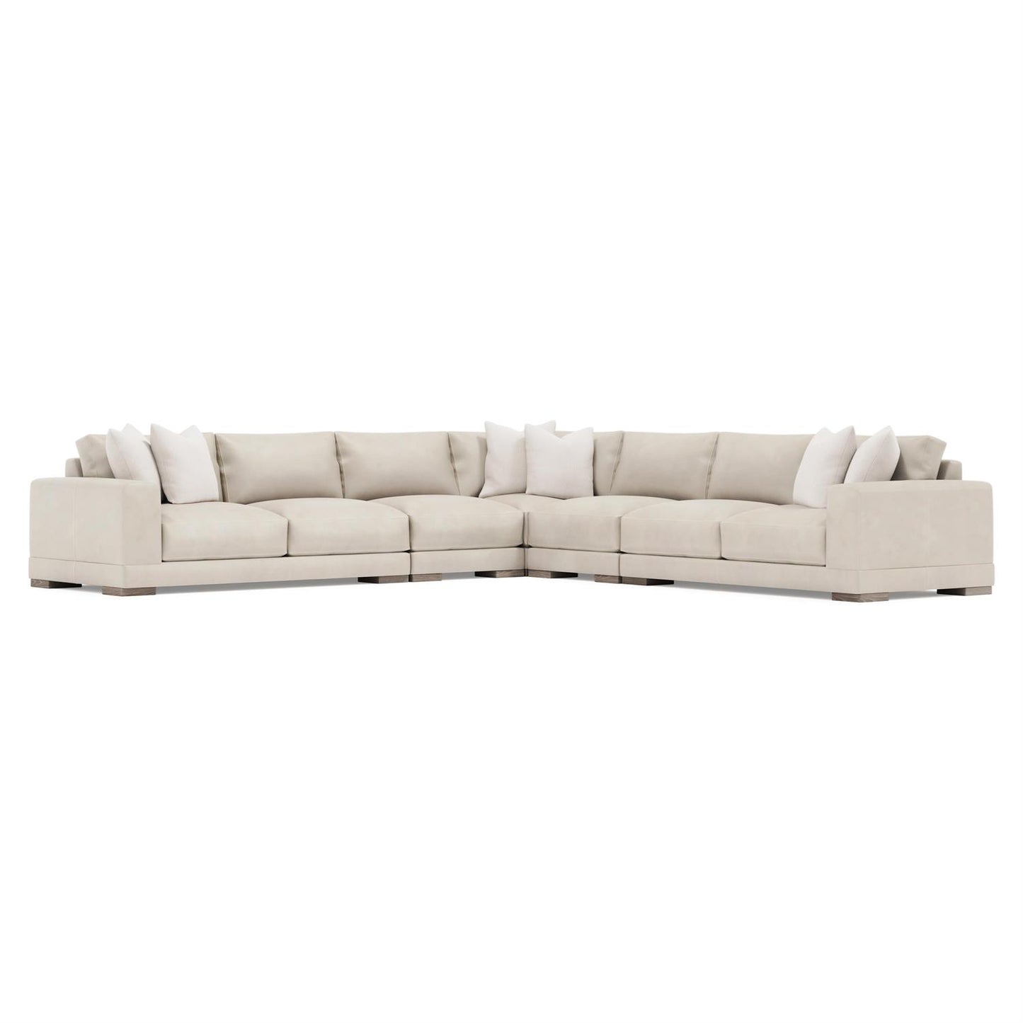 Bernhardt Lars Leather Sectional — K2091