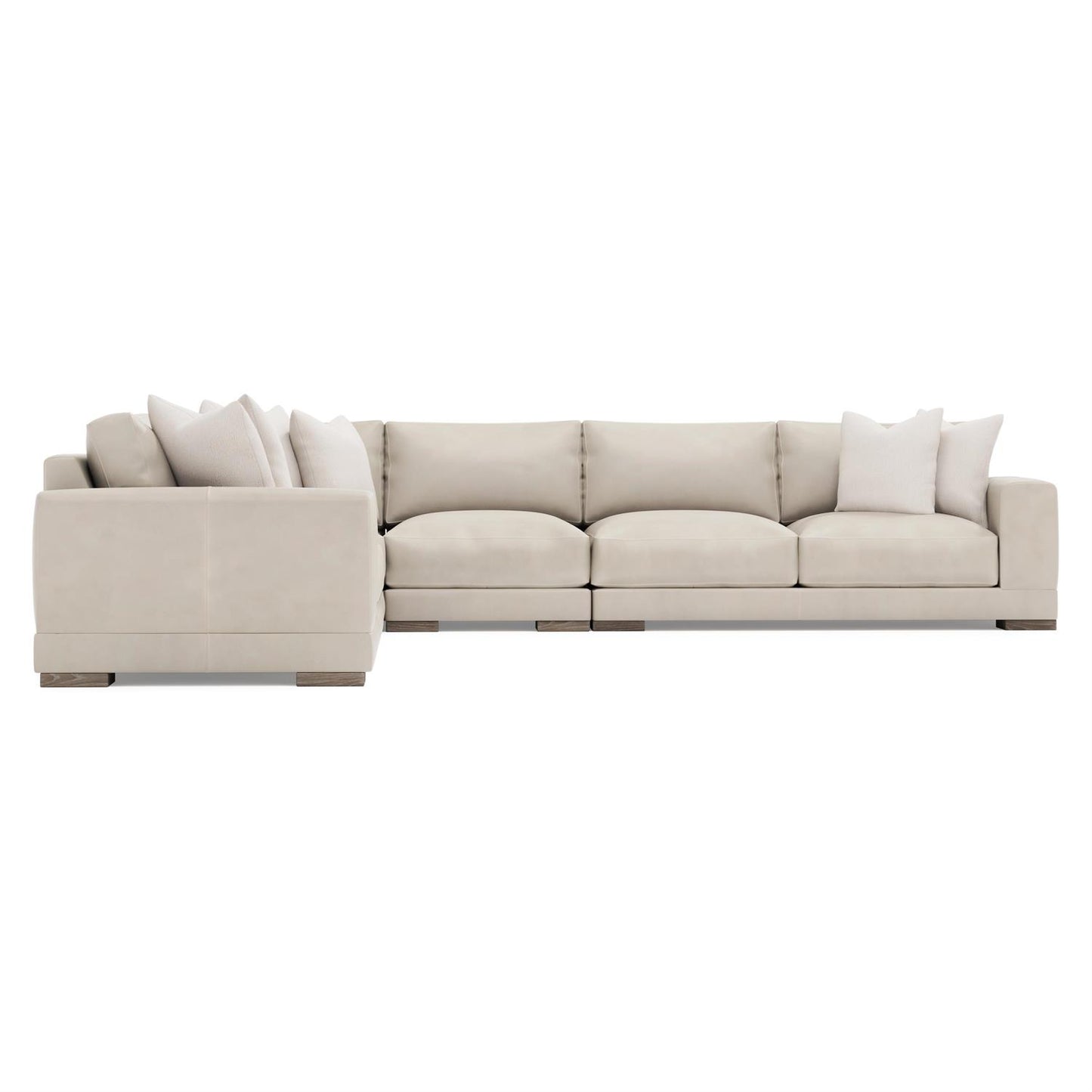 Bernhardt Lars Leather Sectional — K2091