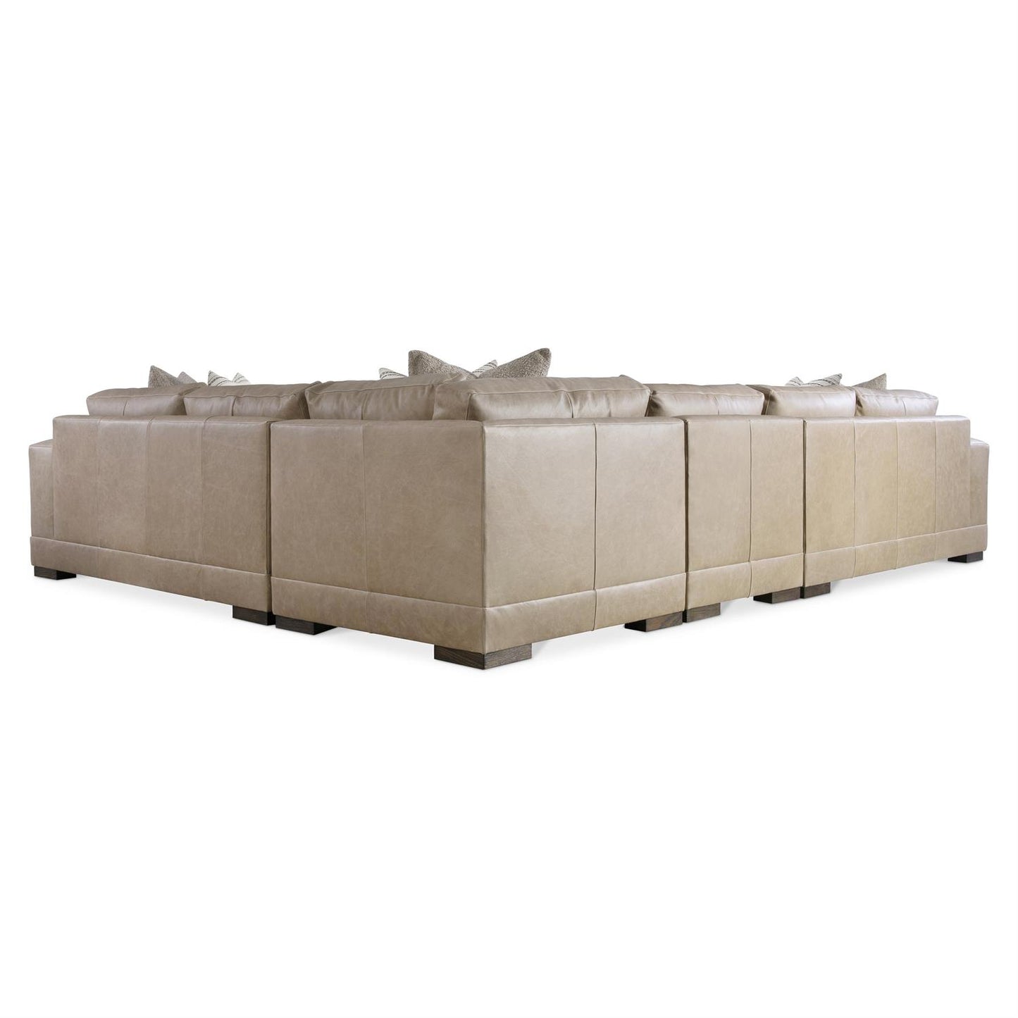 Bernhardt Lars Leather Sectional — K2094