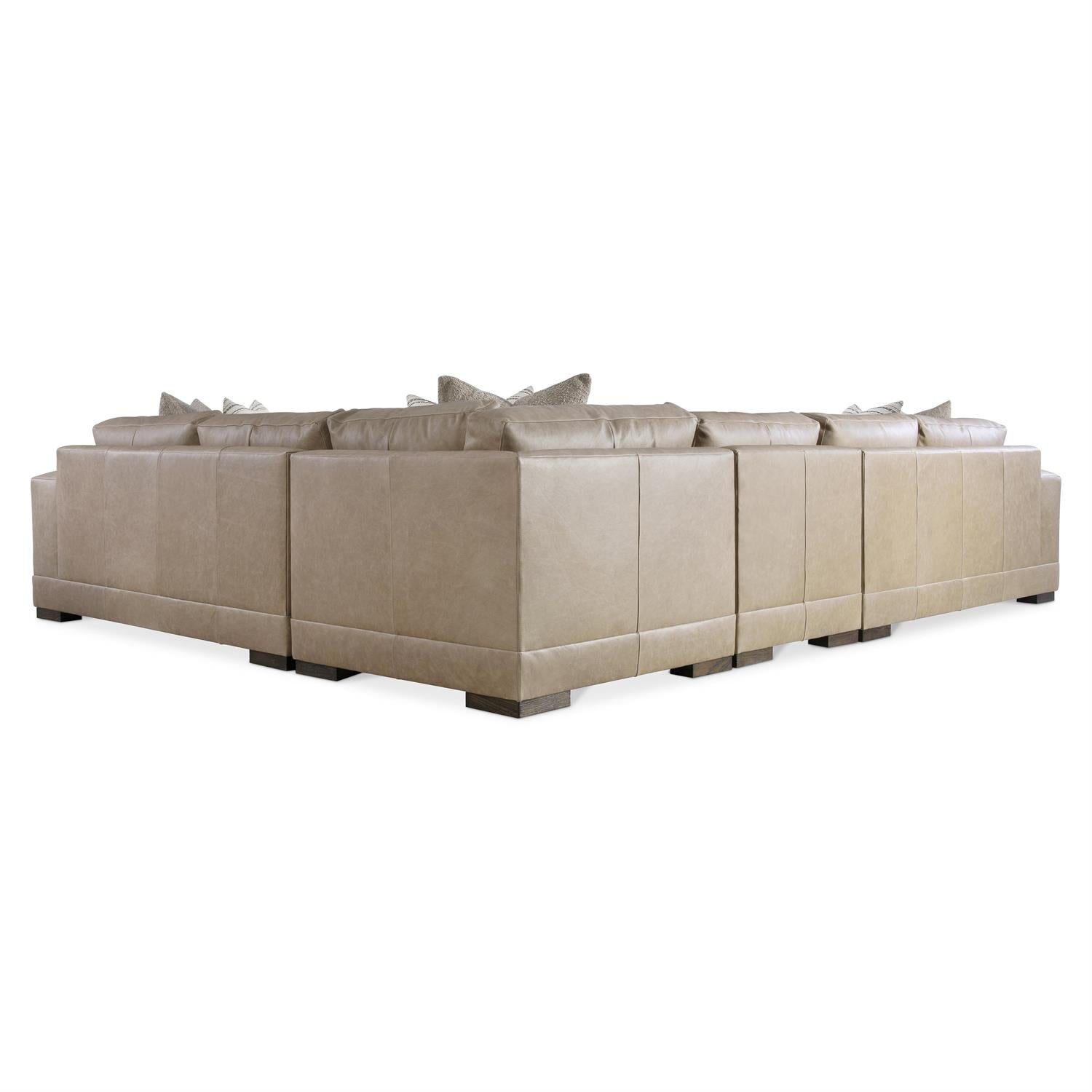 Bernhardt Lars Leather Sectional — K2094
