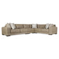 Bernhardt Lars Leather Sectional — K2094