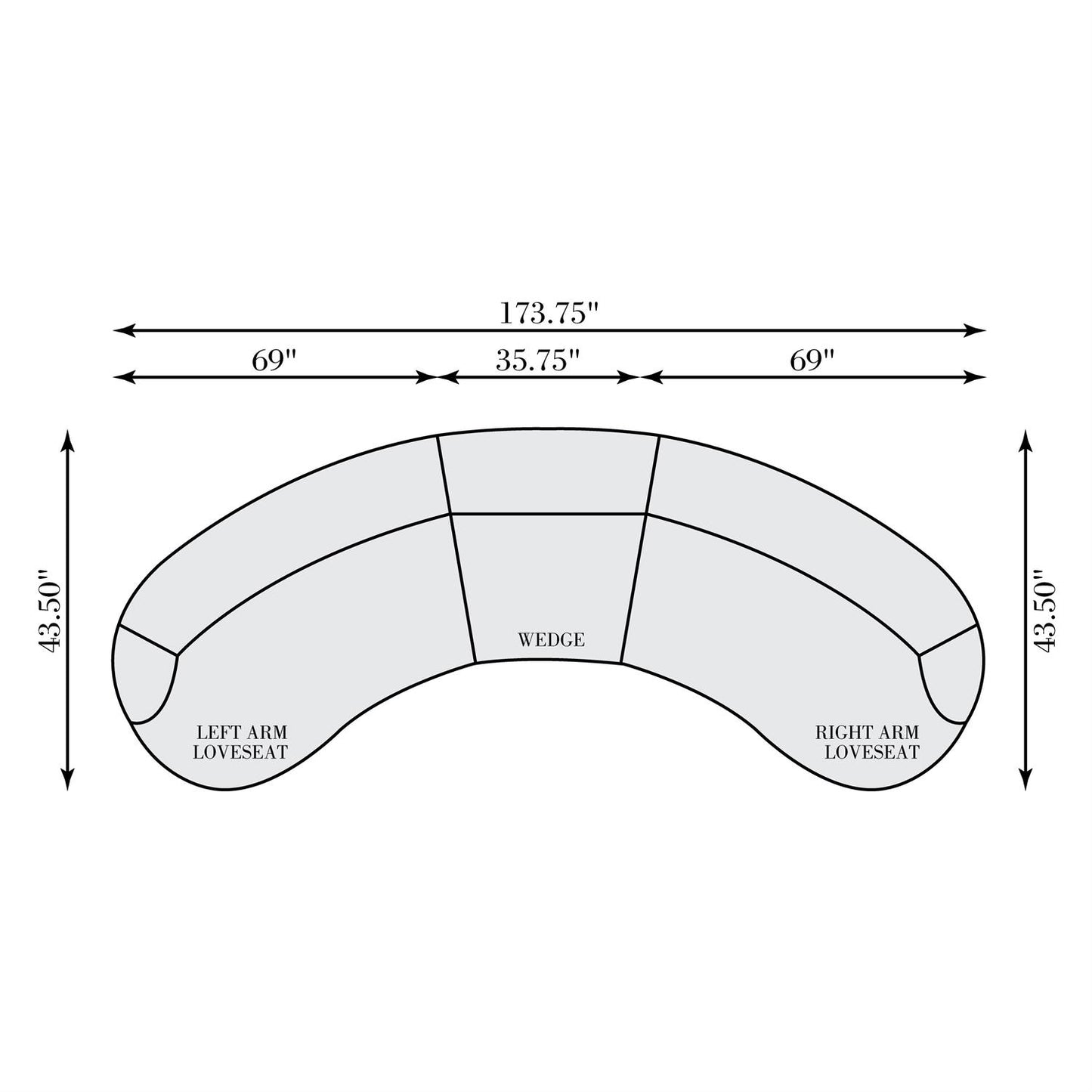Bernhardt Mulia Outdoor Sectional — K2100