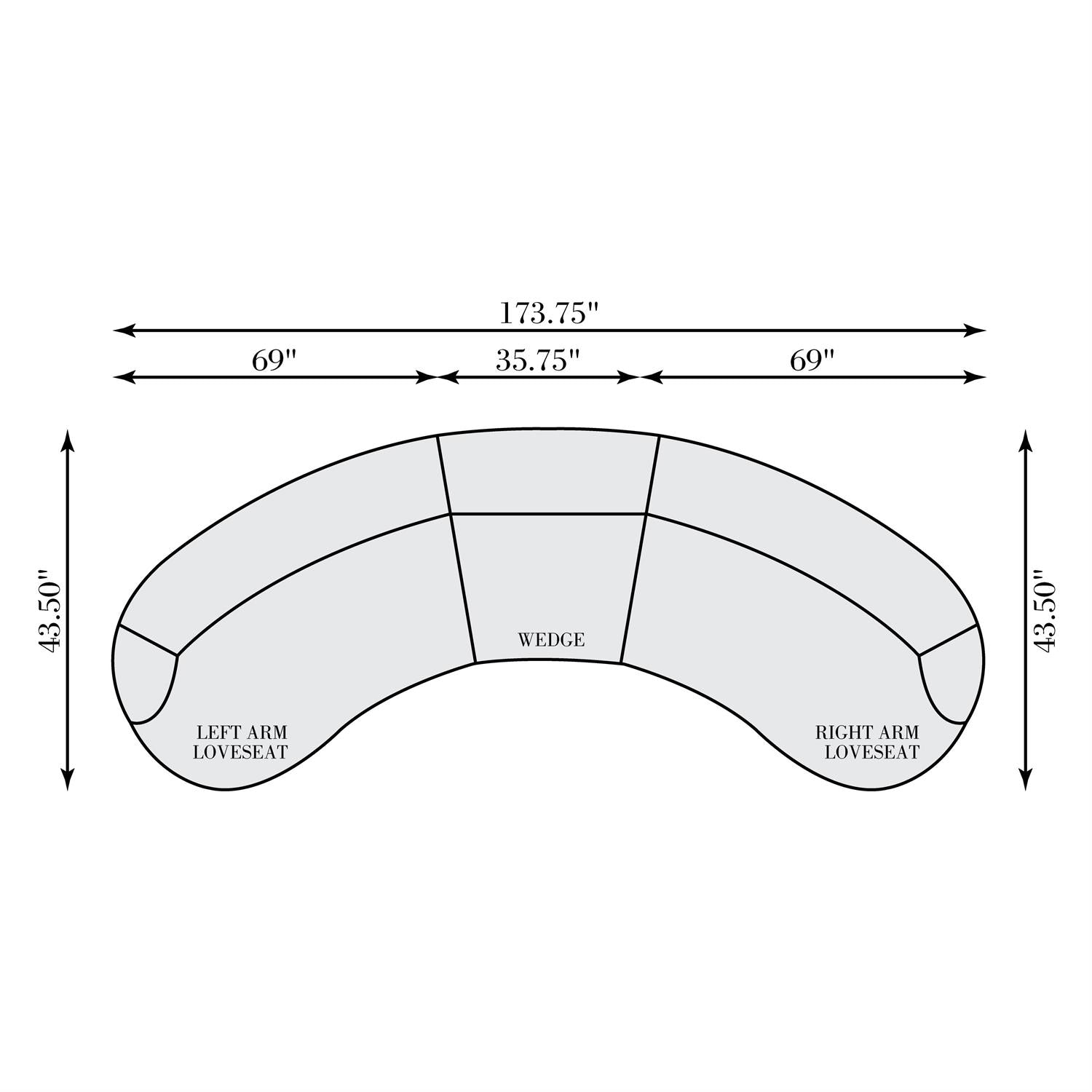 Bernhardt Mulia Outdoor Sectional — K2100