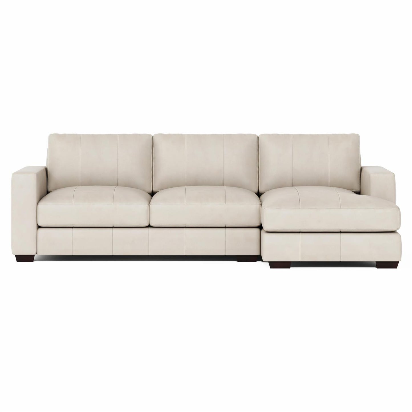 Bernhardt Dawkins Leather Sectional — K2105