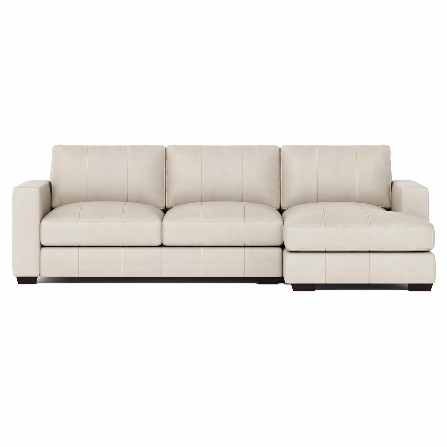 Bernhardt Dawkins Leather Sectional — K2105