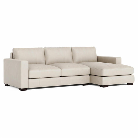 Bernhardt Dawkins Leather Sectional — K2105