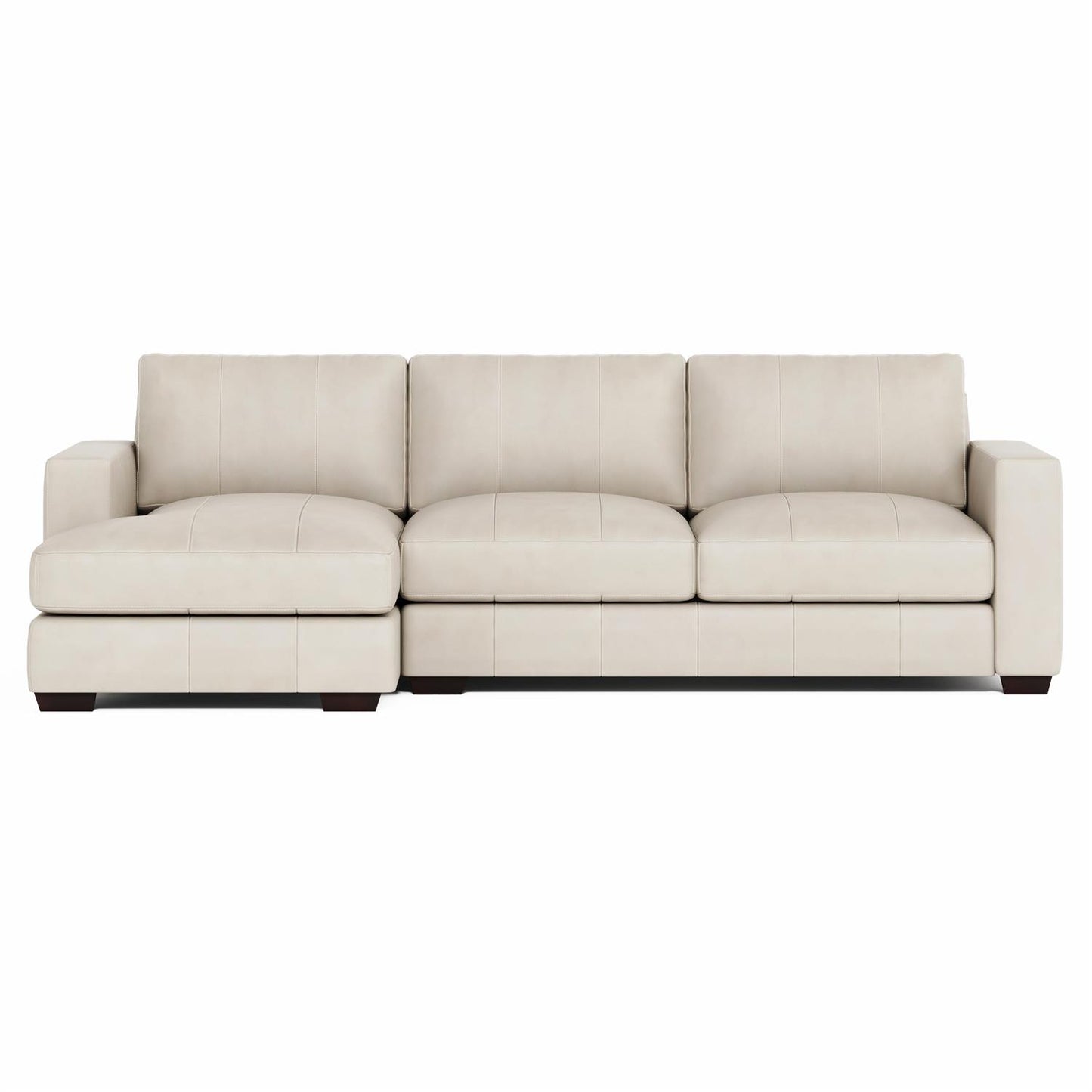Bernhardt Dawkins Leather Sectional — K2108